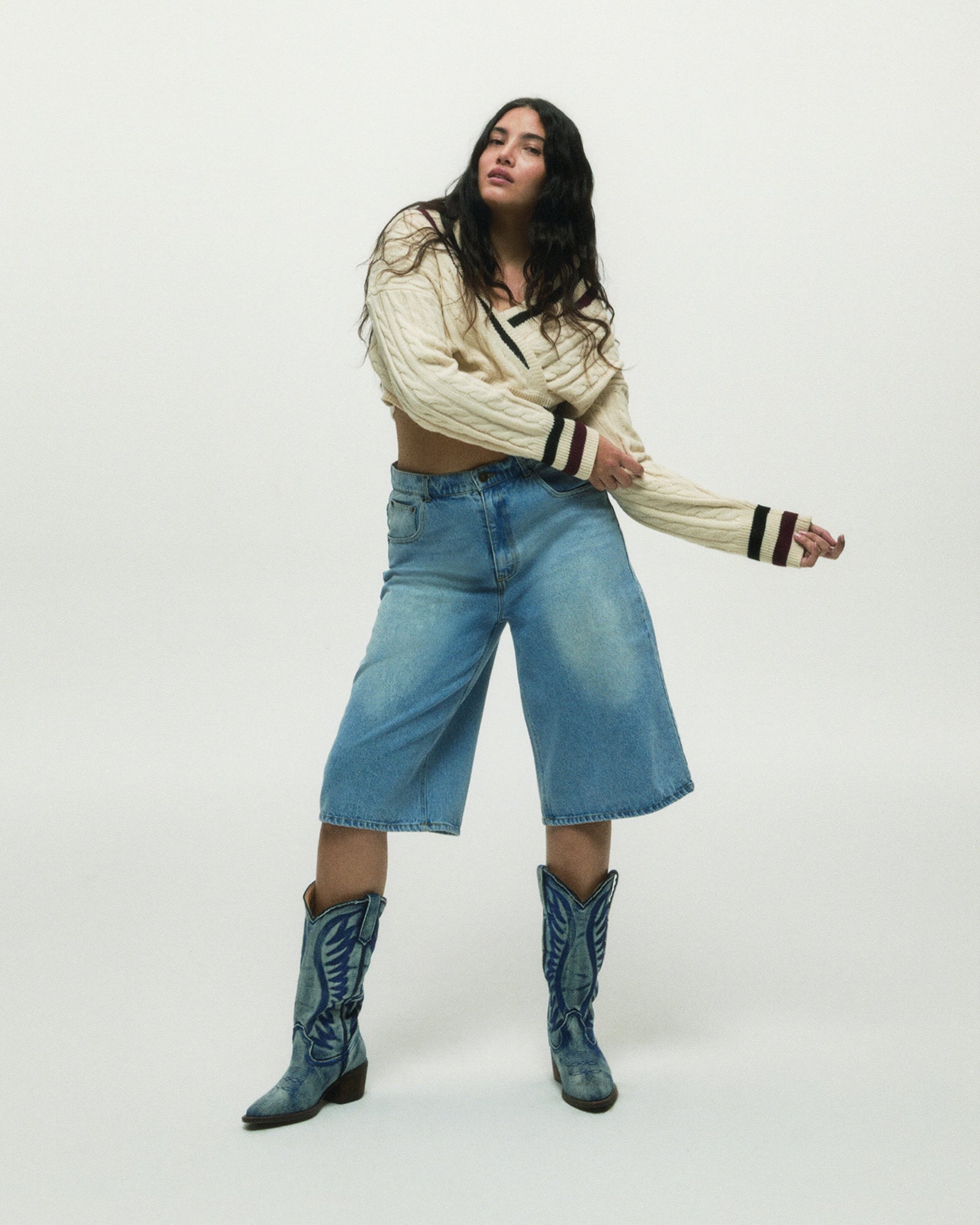 ALBANY DENIM FABRIC-Cool A Warm