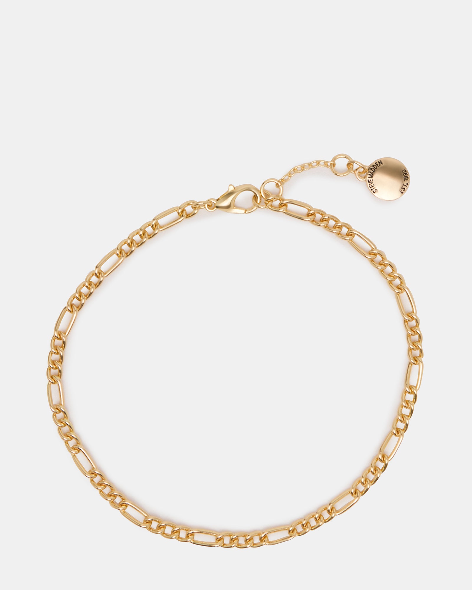 FIGARO CHAIN ANKLET GOLD-Cool A Warm