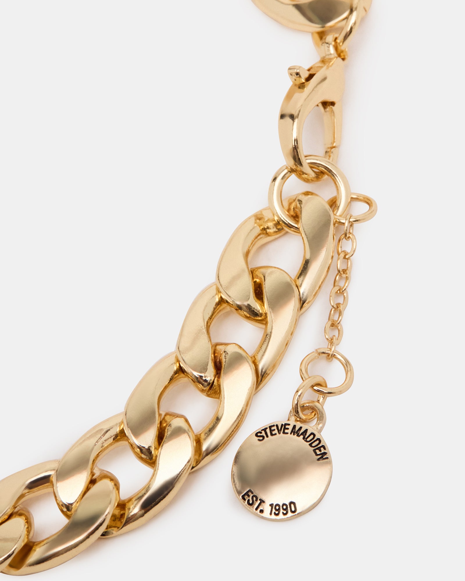 LINK CHAIN ANKLET GOLD-Cool A Warm