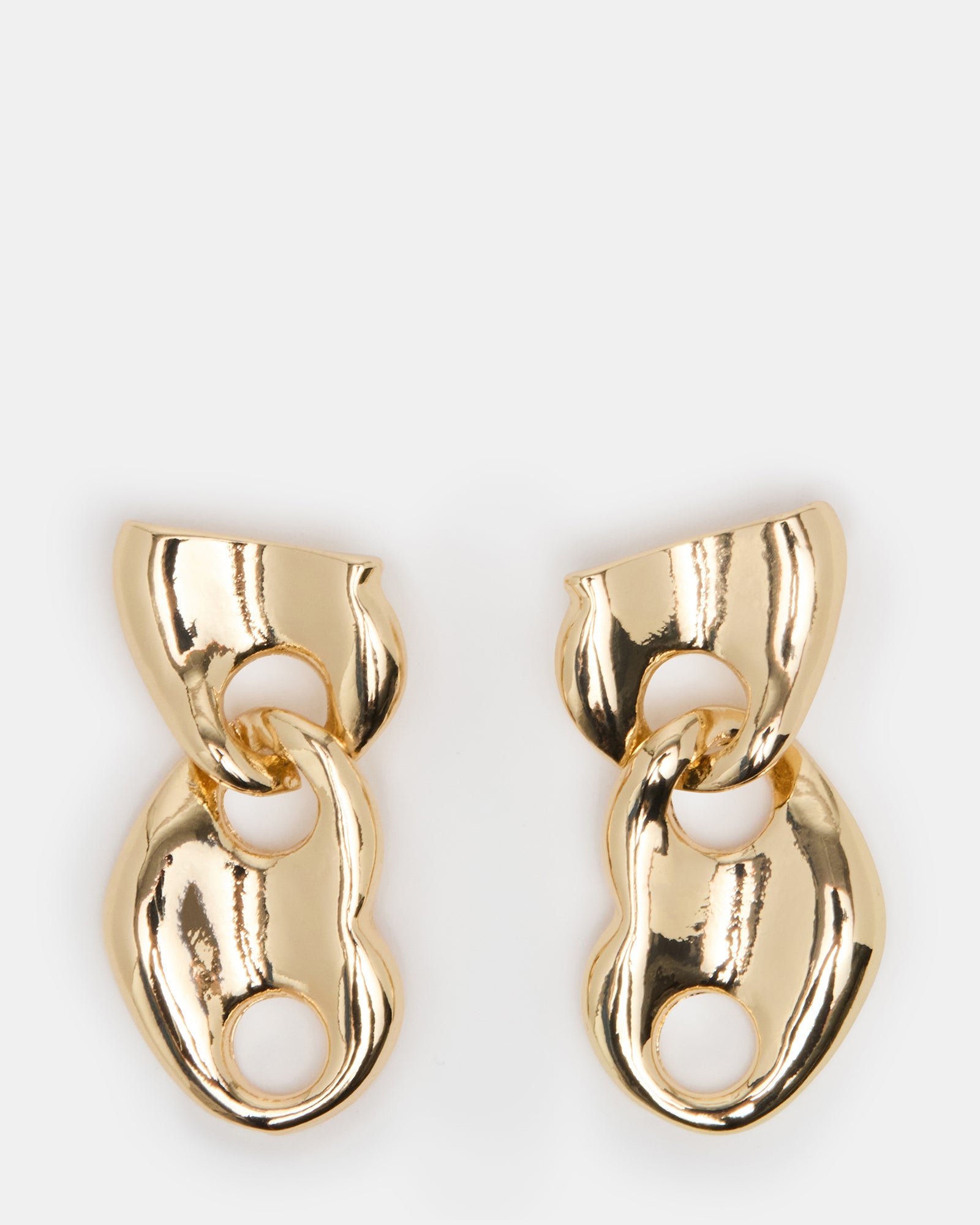 MARINER DROP EARRINGS GOLD-Cool A Warm