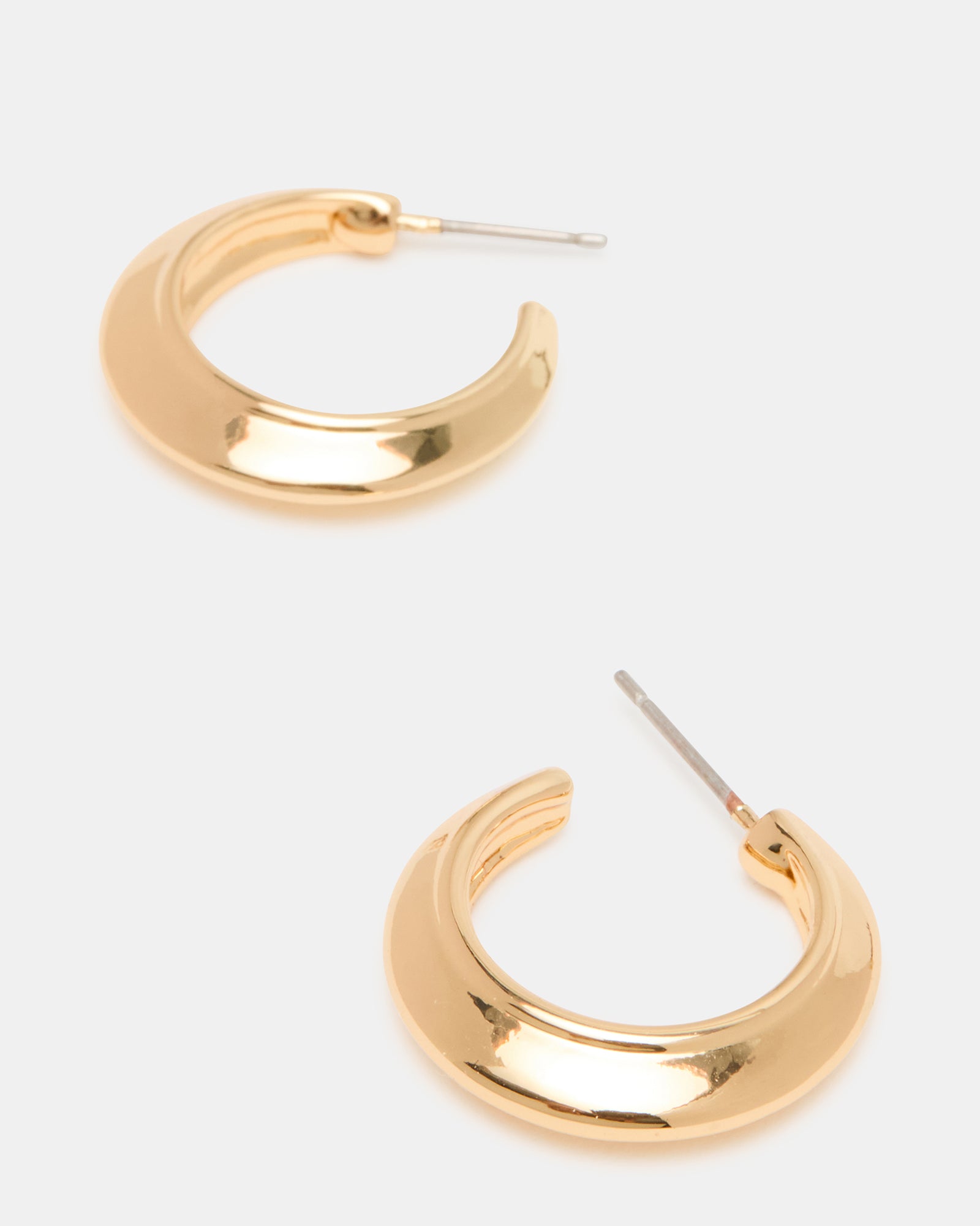 SMALL HOOP EARRINGS GOLD-Cool A Warm