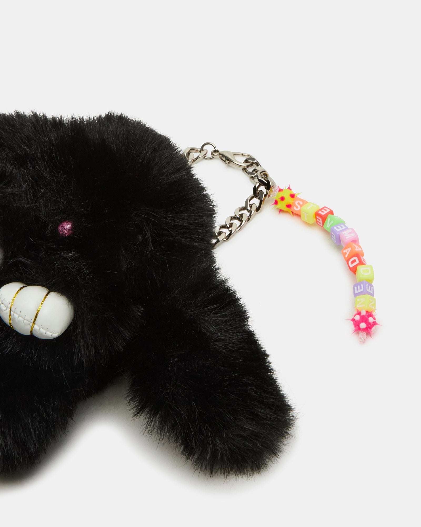 BUNNY BAG CHARM BLACK-Cool A Warm