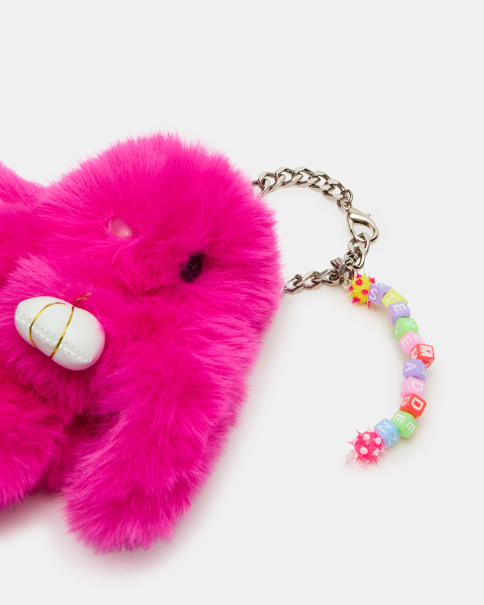 BUNNY BAG CHARM PINK-Cool A Warm