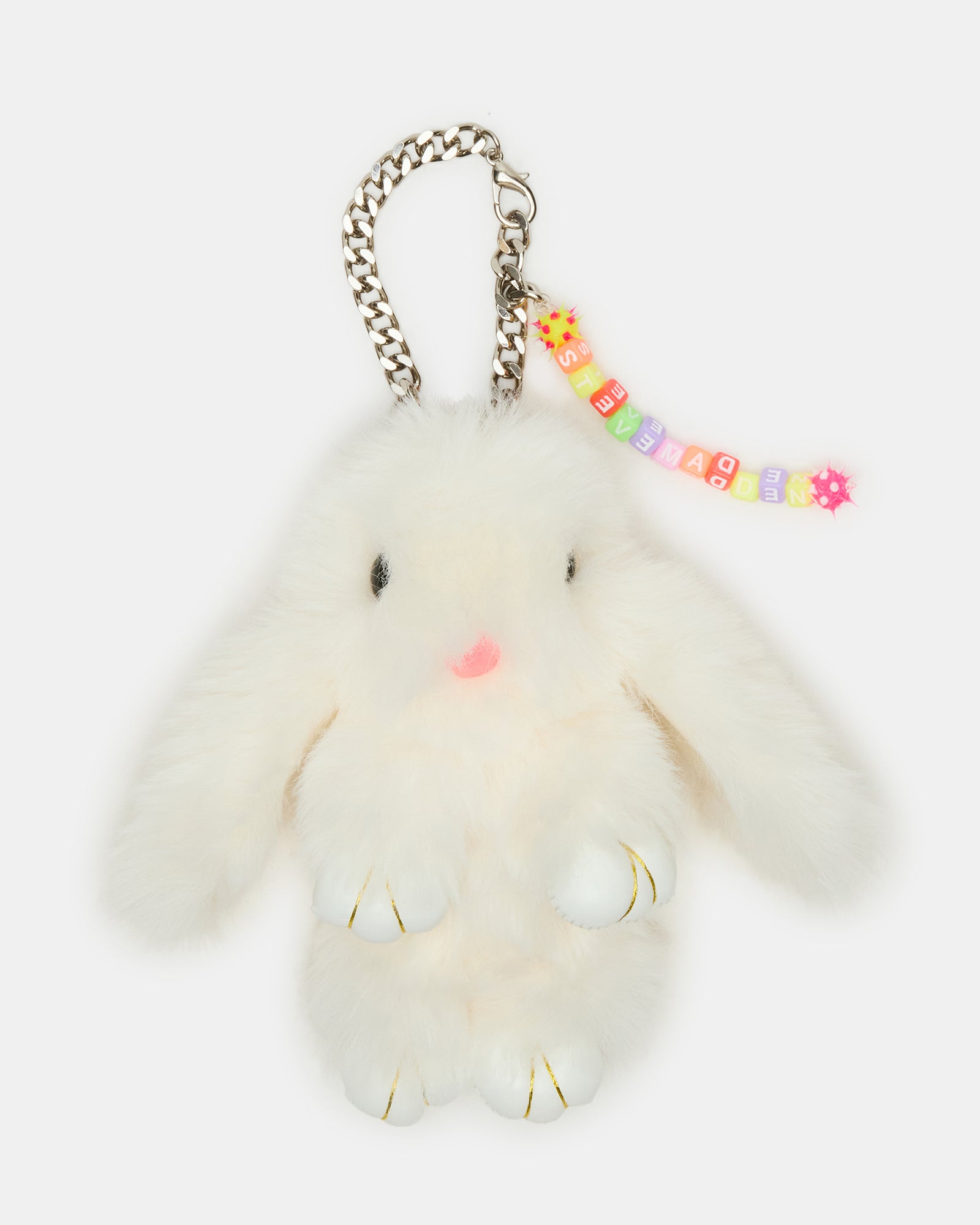 BUNNY BAG CHARM WHITE-Cool A Warm