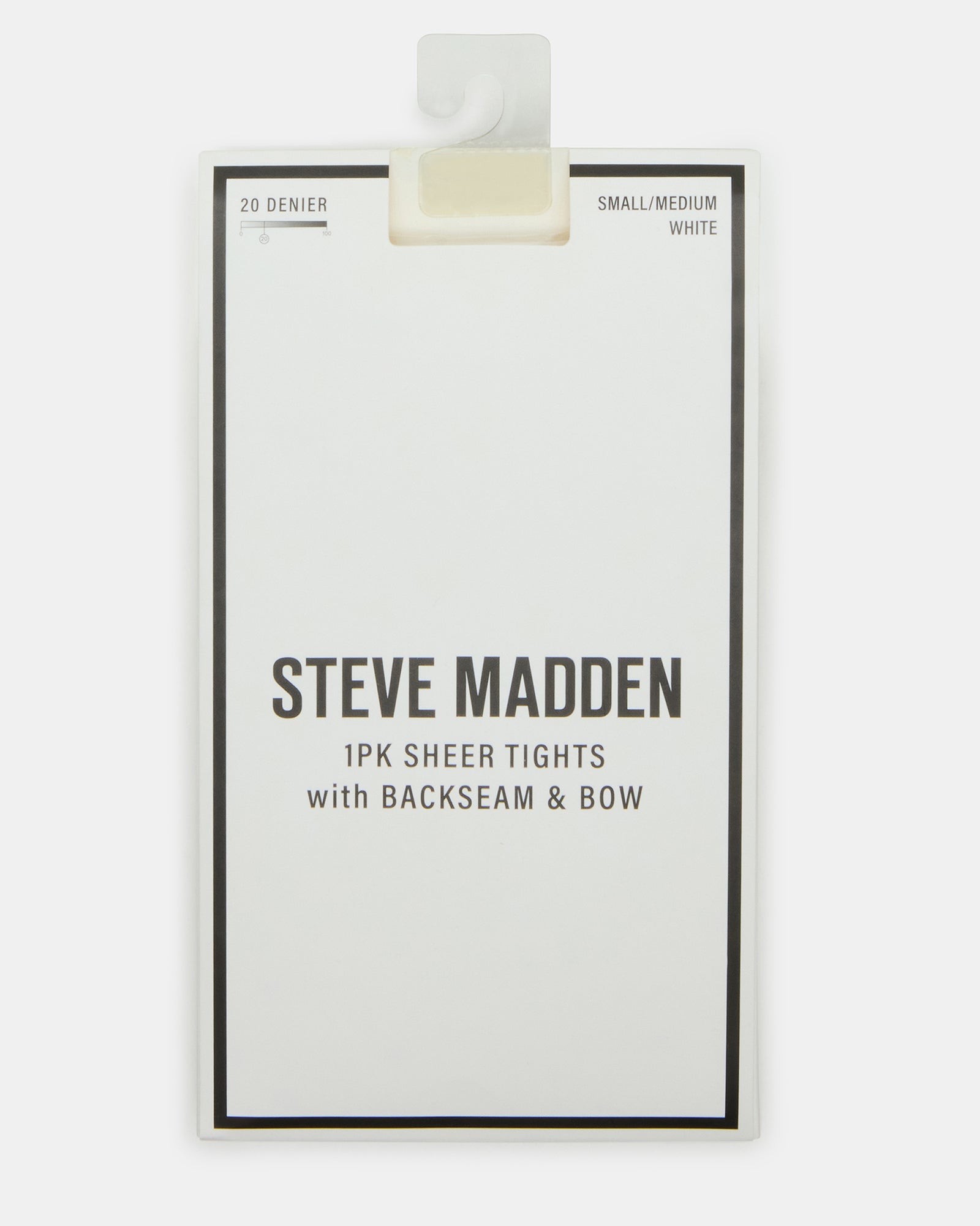 BRIDAL BOW TIGHTS SHEER WHITE-Cool A Warm