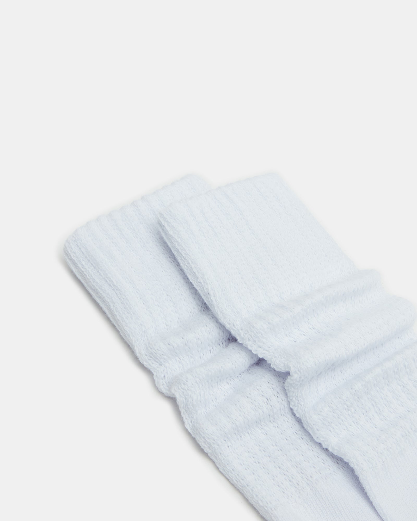 2 PACK SLOUCHY CREW SOCKS WHITE-Cool A Warm