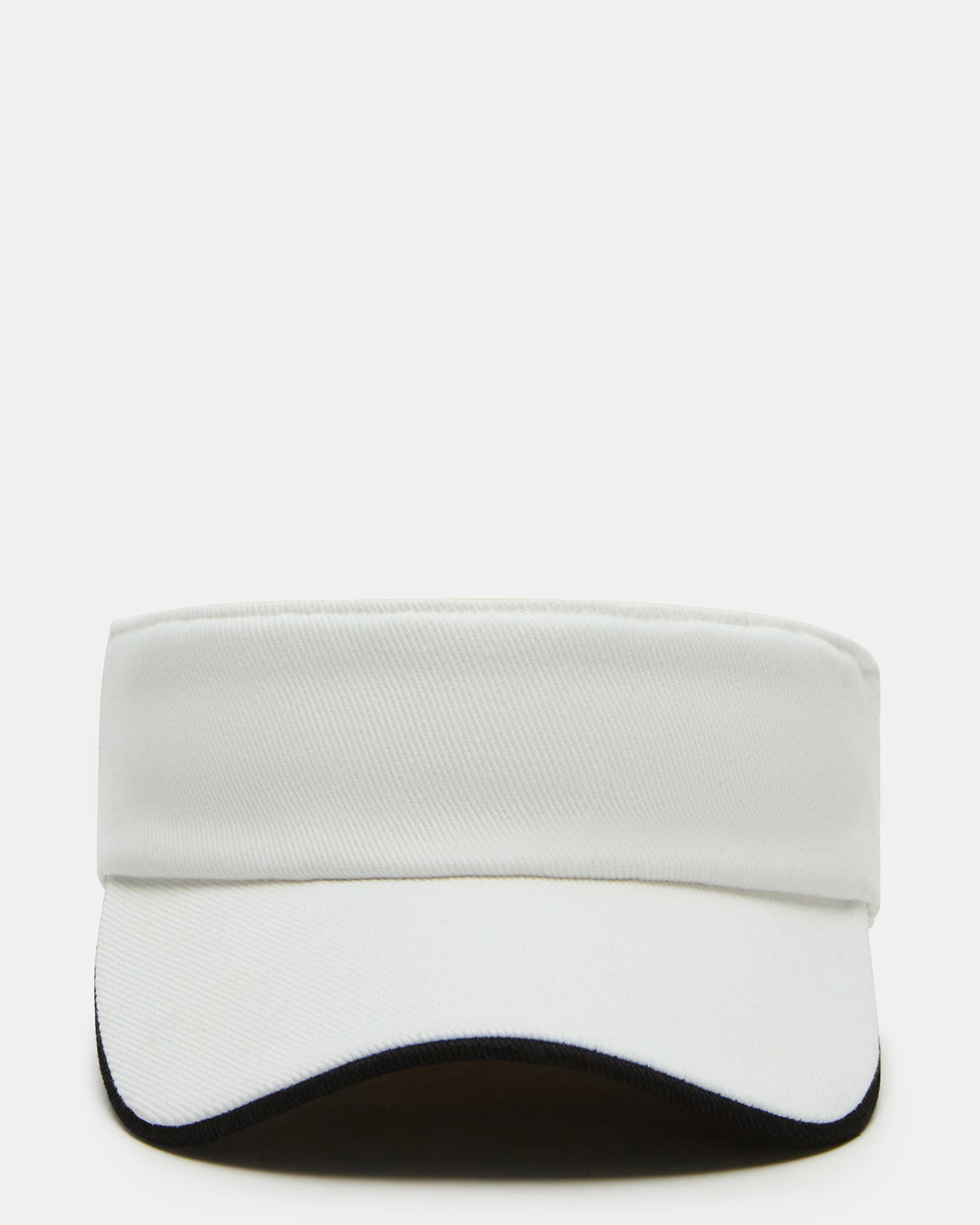 EMBROIDERED VISOR WHITE-Cool A Warm