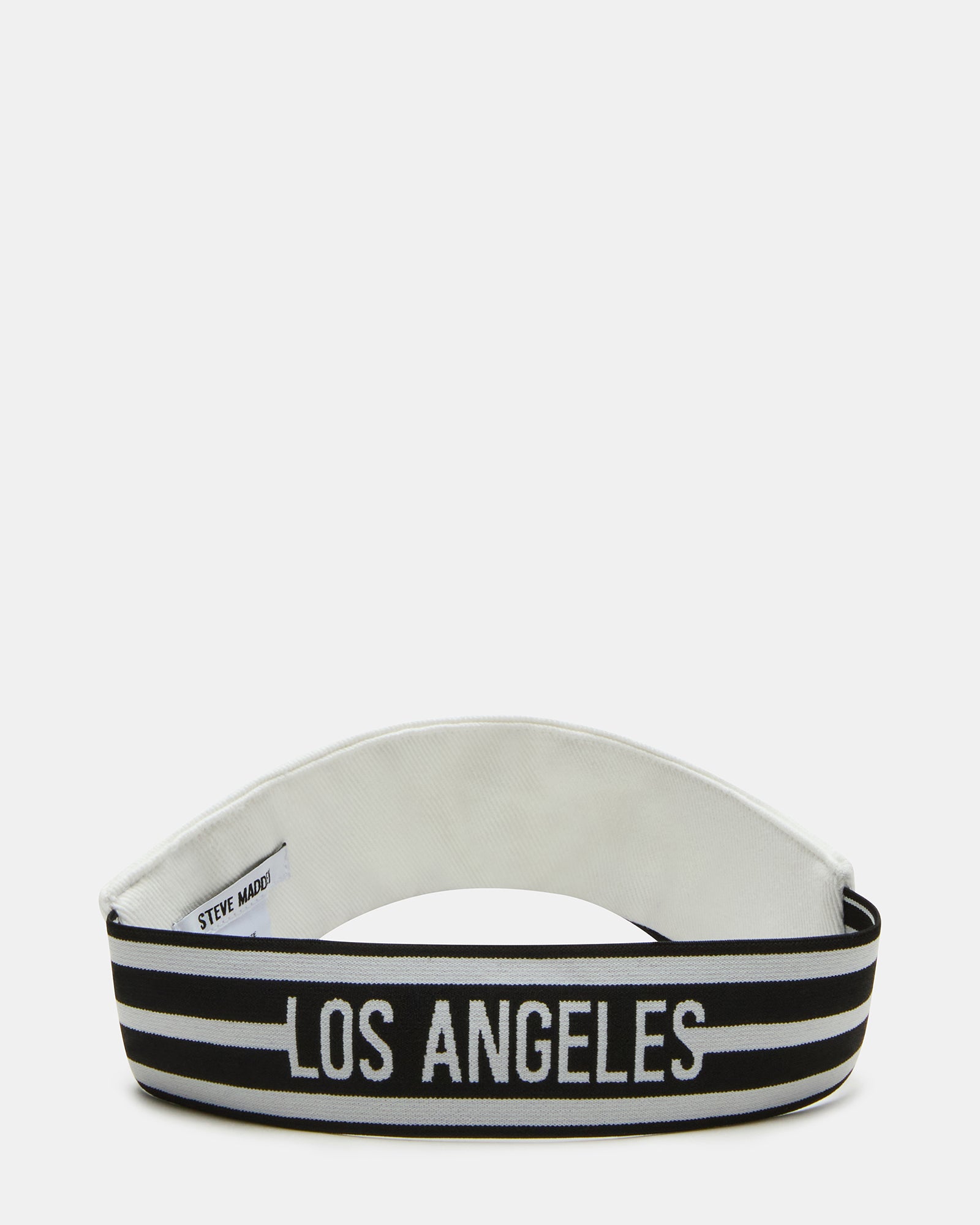 EMBROIDERED VISOR WHITE-Cool A Warm