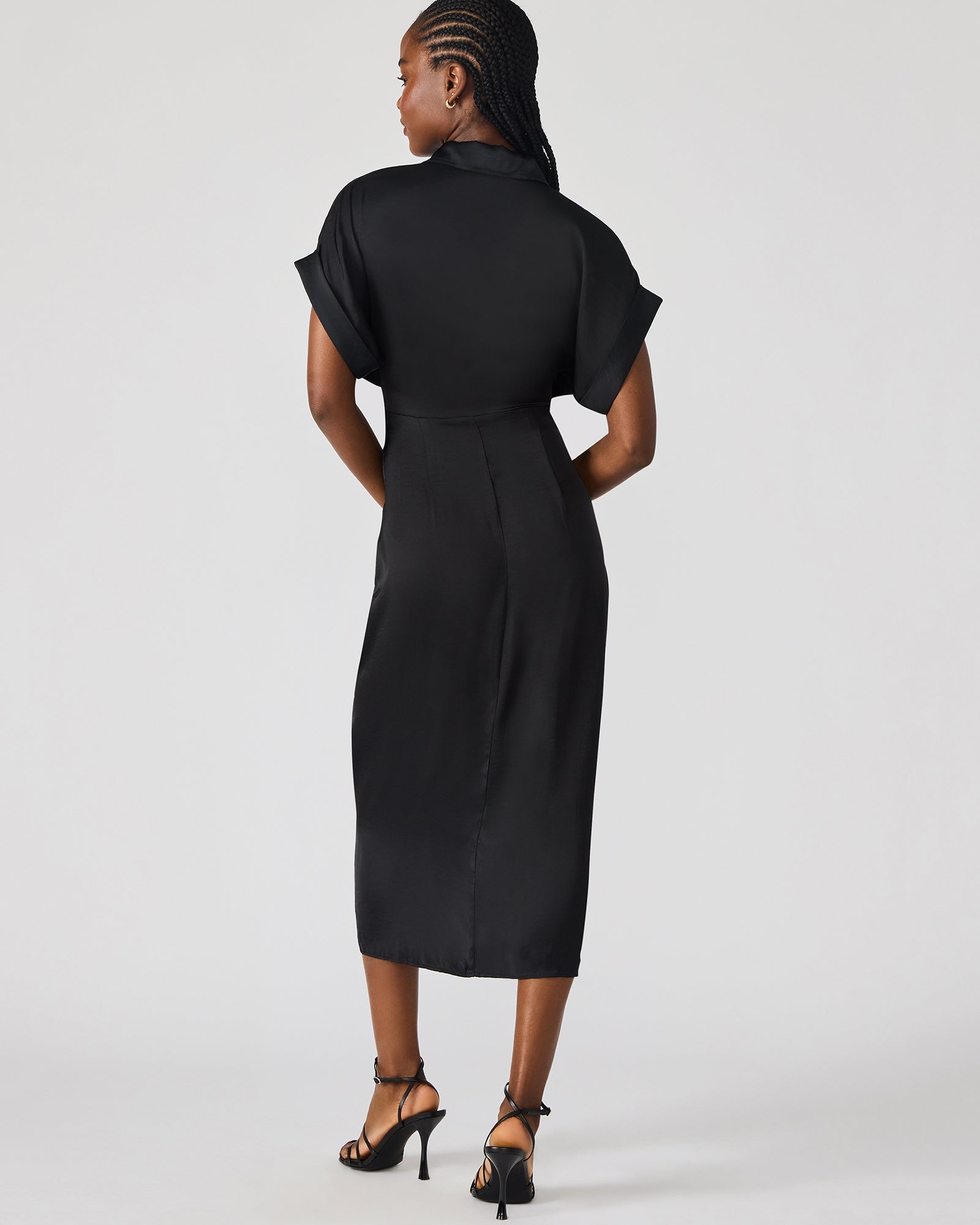 TORI DRESS BLACK-Cool A Warm