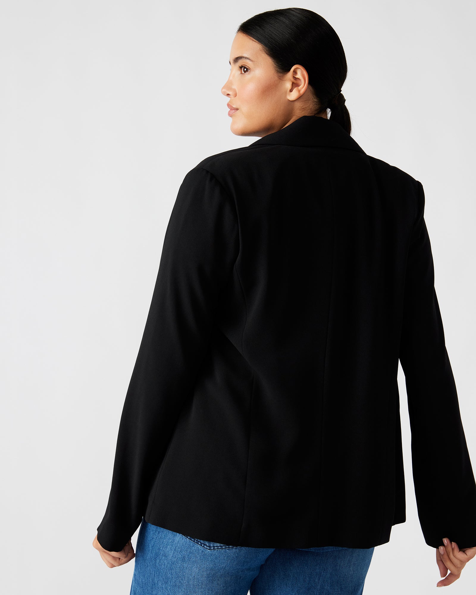 PAYTON BLAZER BLACK-Cool A Warm