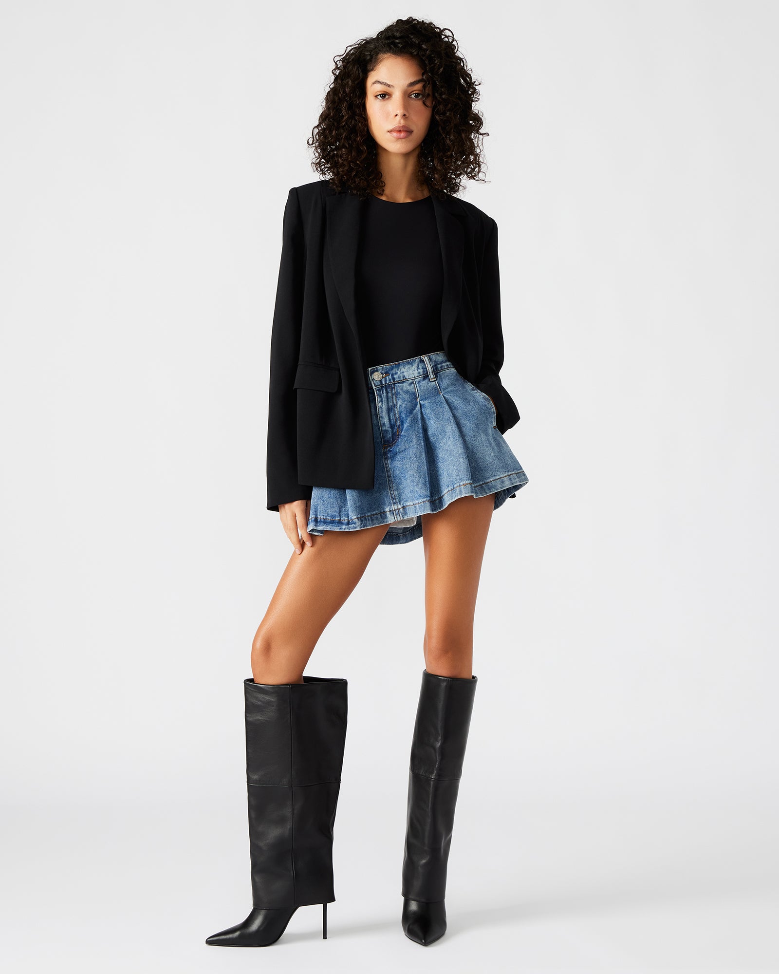 PAYTON BLAZER BLACK-Cool A Warm