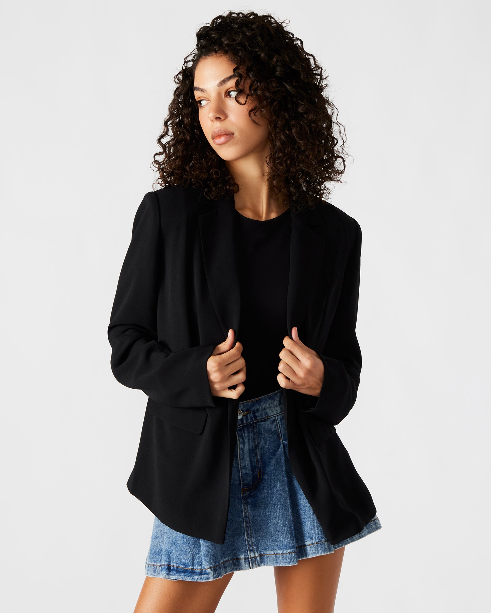 PAYTON BLAZER BLACK-Cool A Warm