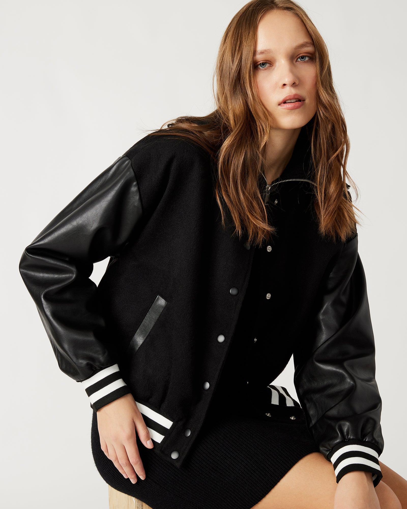 ALEXANDRA JACKET BLACK/BLACK-Cool A Warm