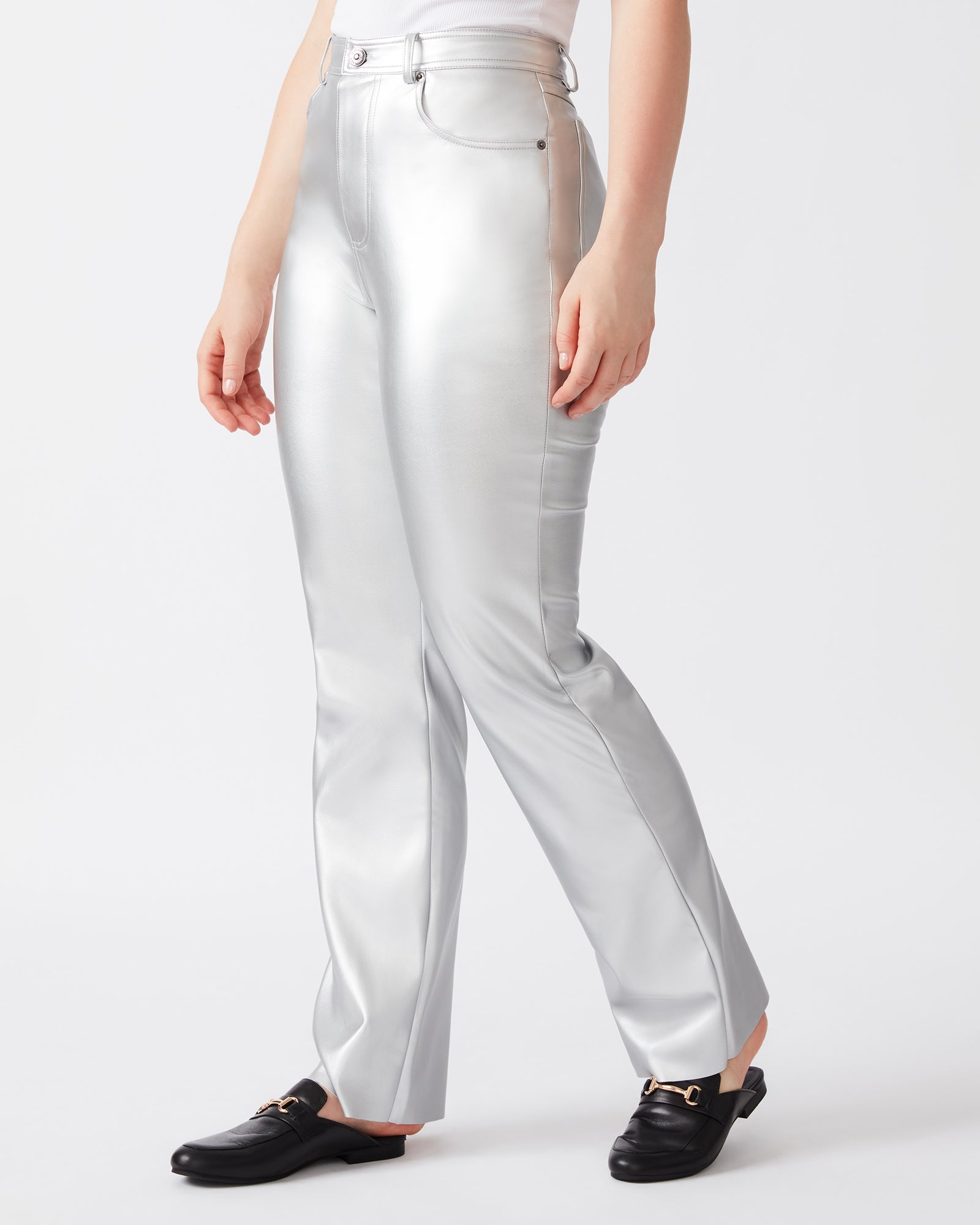 LOREN PANT SILVER-Cool A Warm
