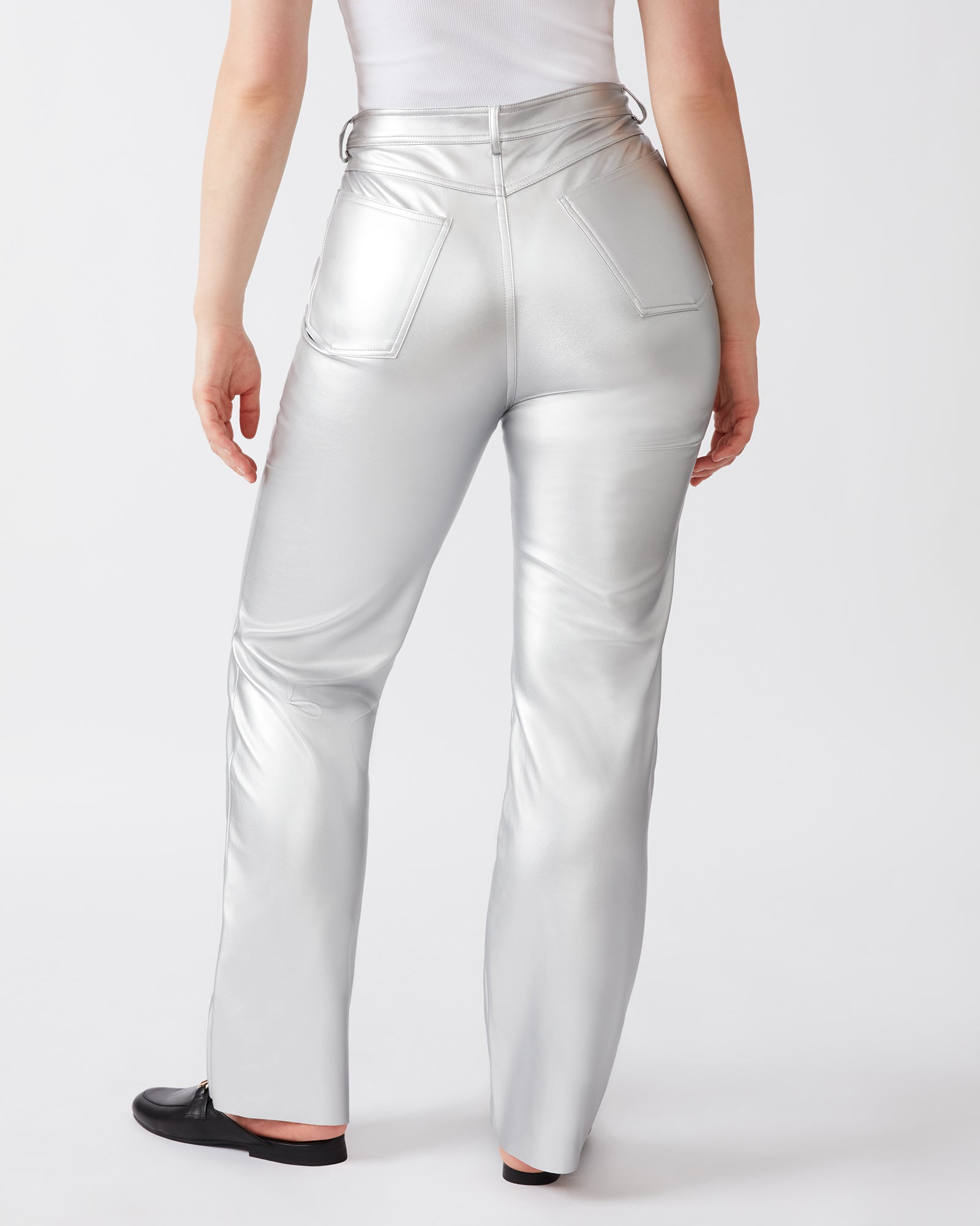 LOREN PANT SILVER-Cool A Warm