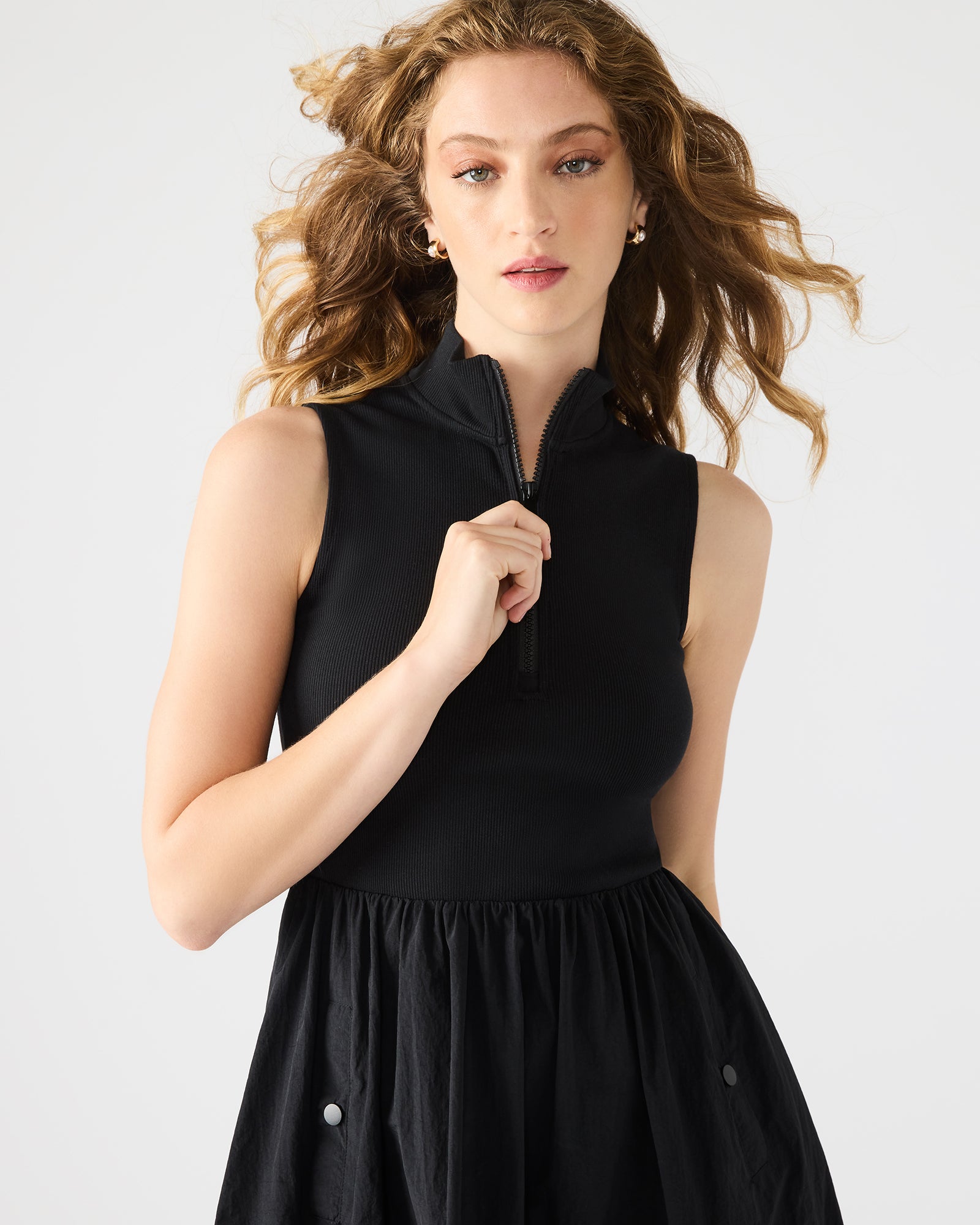 BERLIN DRESS BLACK-Cool A Warm
