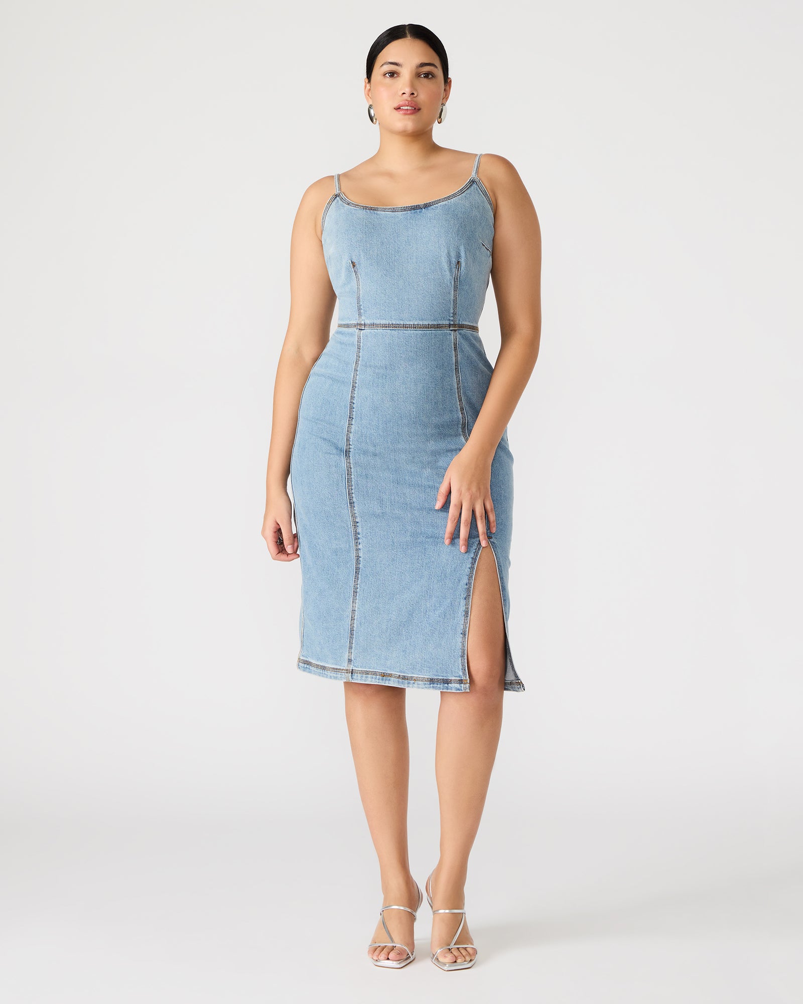 GISELLE DENIM DRESS-Cool A Warm