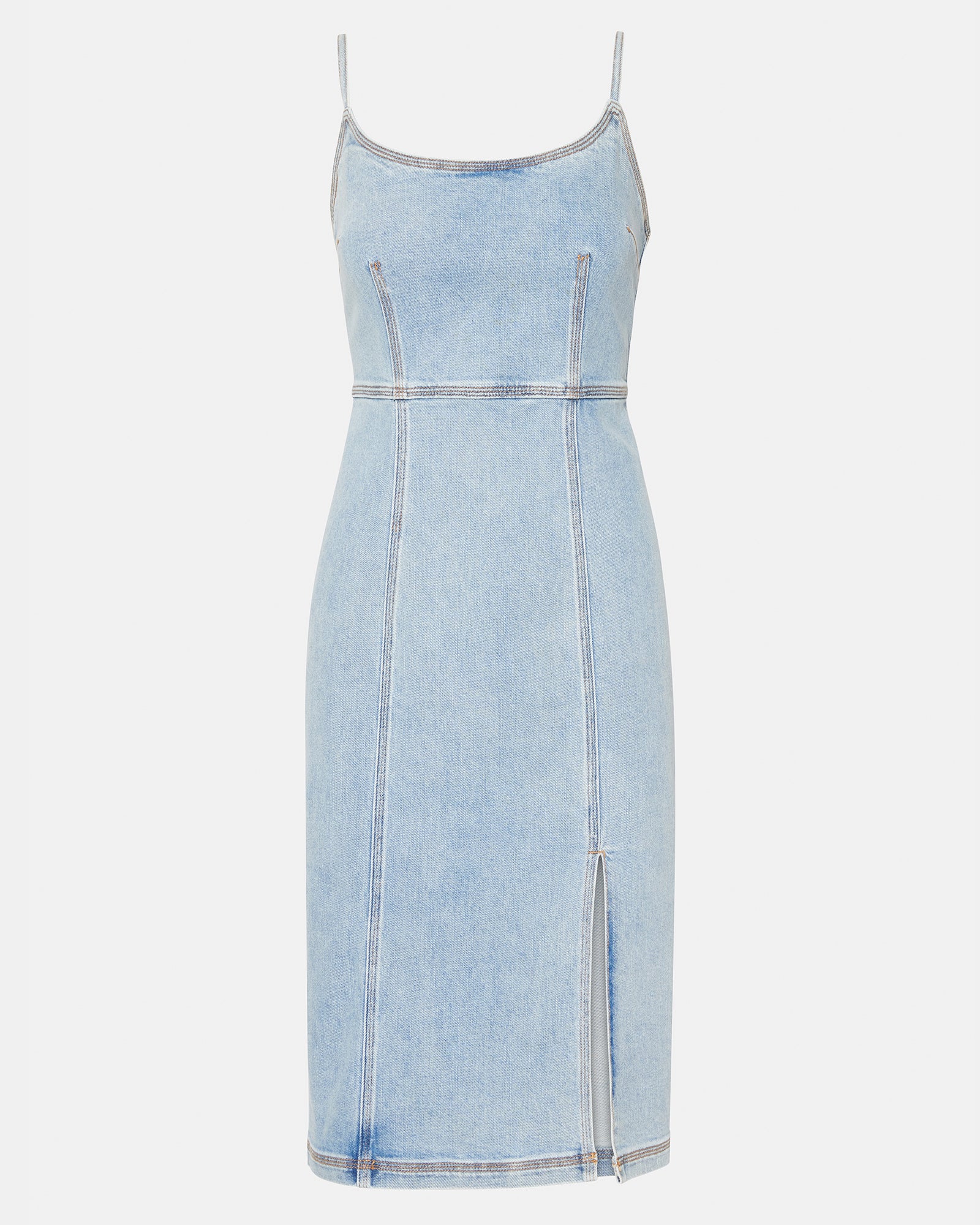 GISELLE DENIM DRESS-Cool A Warm