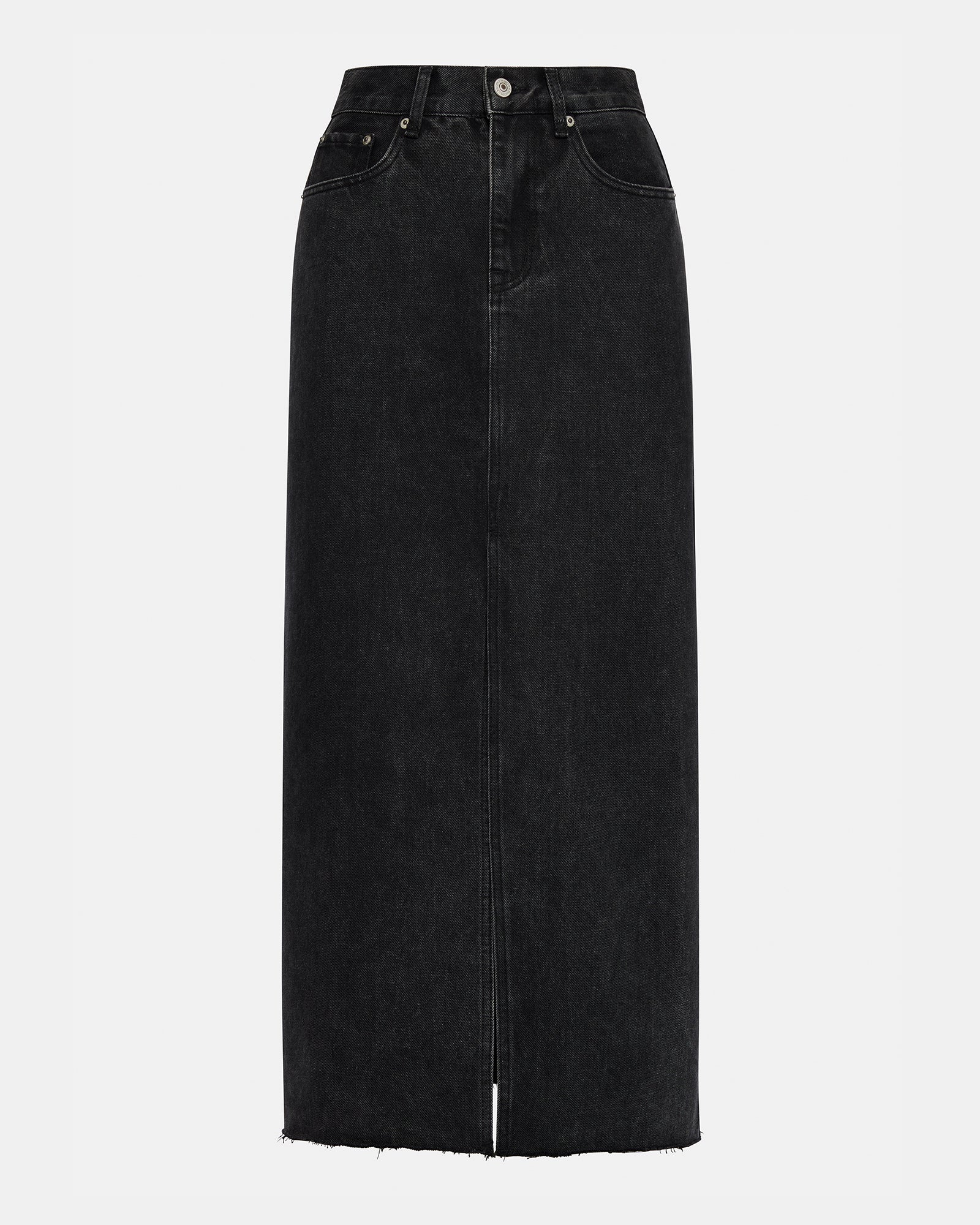 AVANI DENIM SKIRT BLACK-Cool A Warm