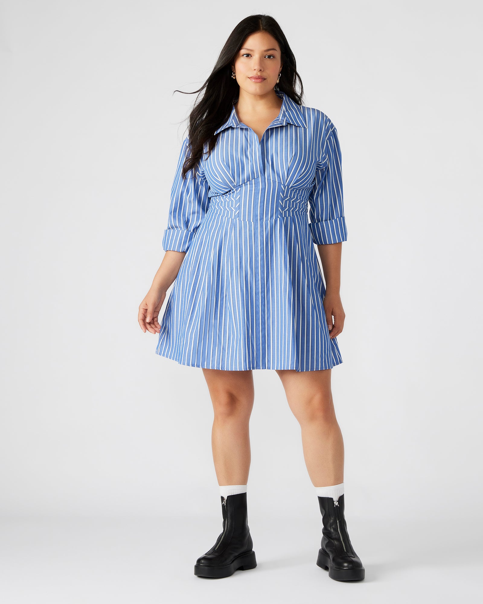 ARIA DRESS BLUE-Cool A Warm