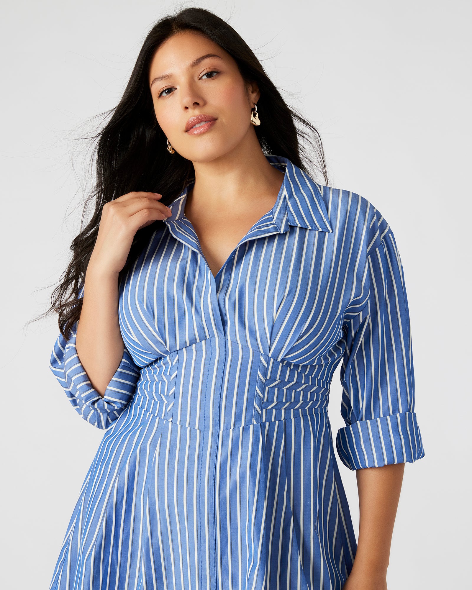 ARIA DRESS BLUE-Cool A Warm