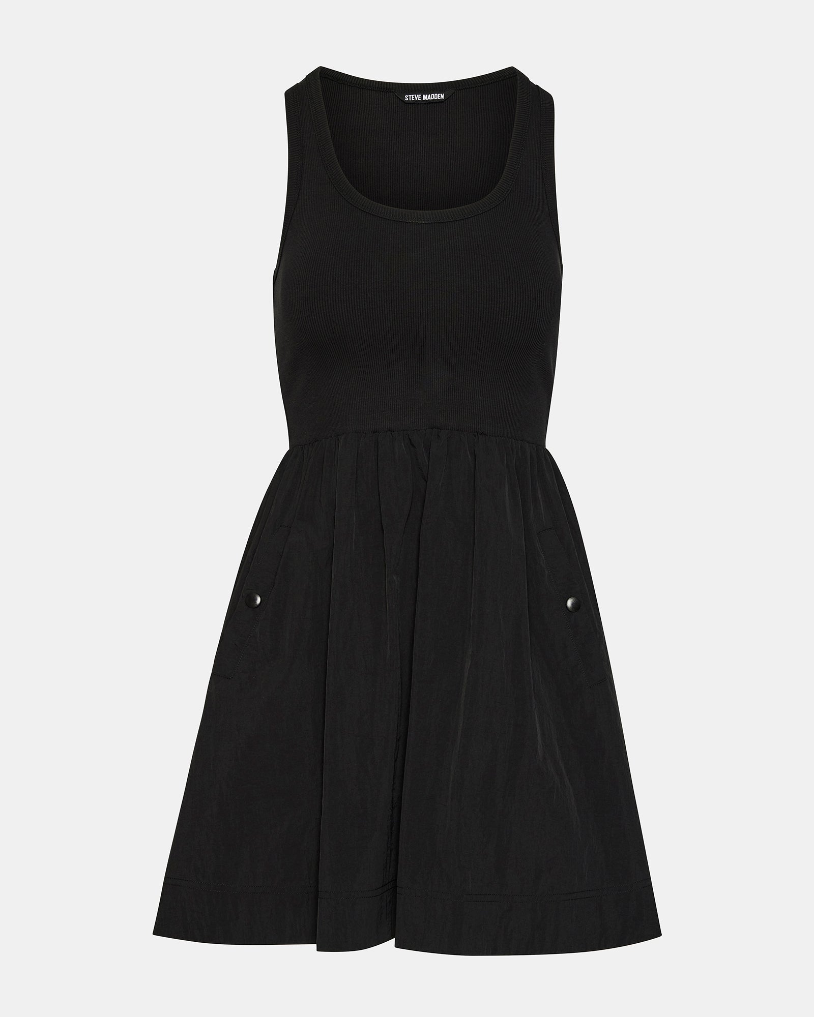 TOTTENHAM DRESS BLACK-Cool A Warm