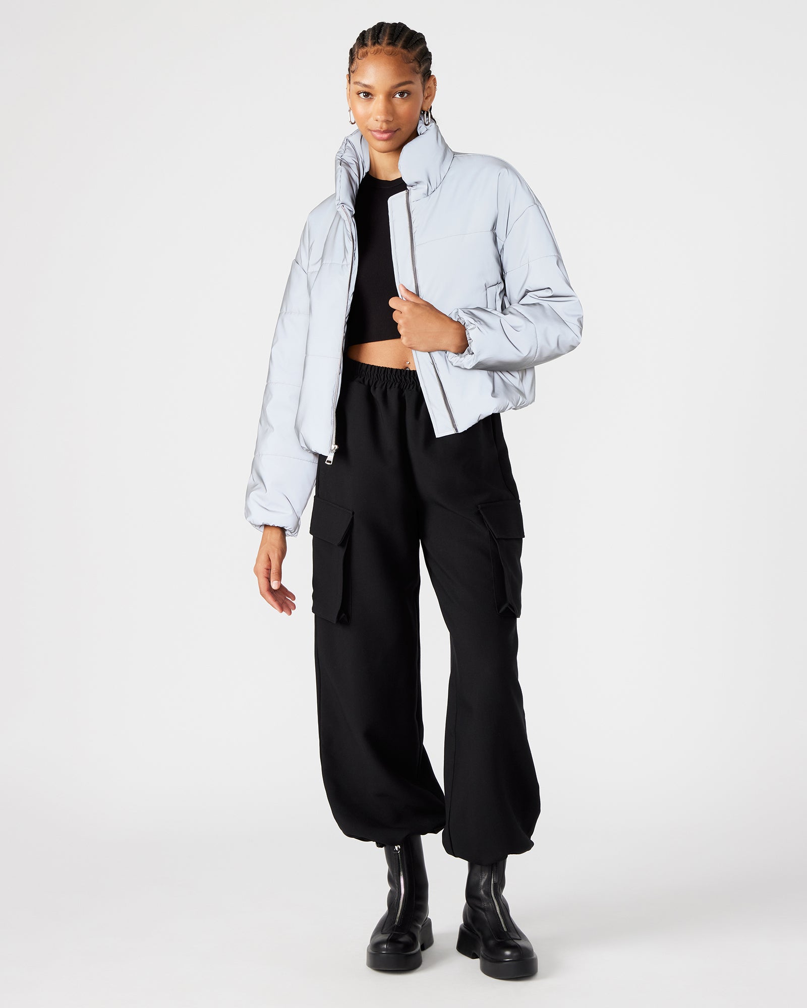 POLAR JACKET SILVER-Cool A Warm