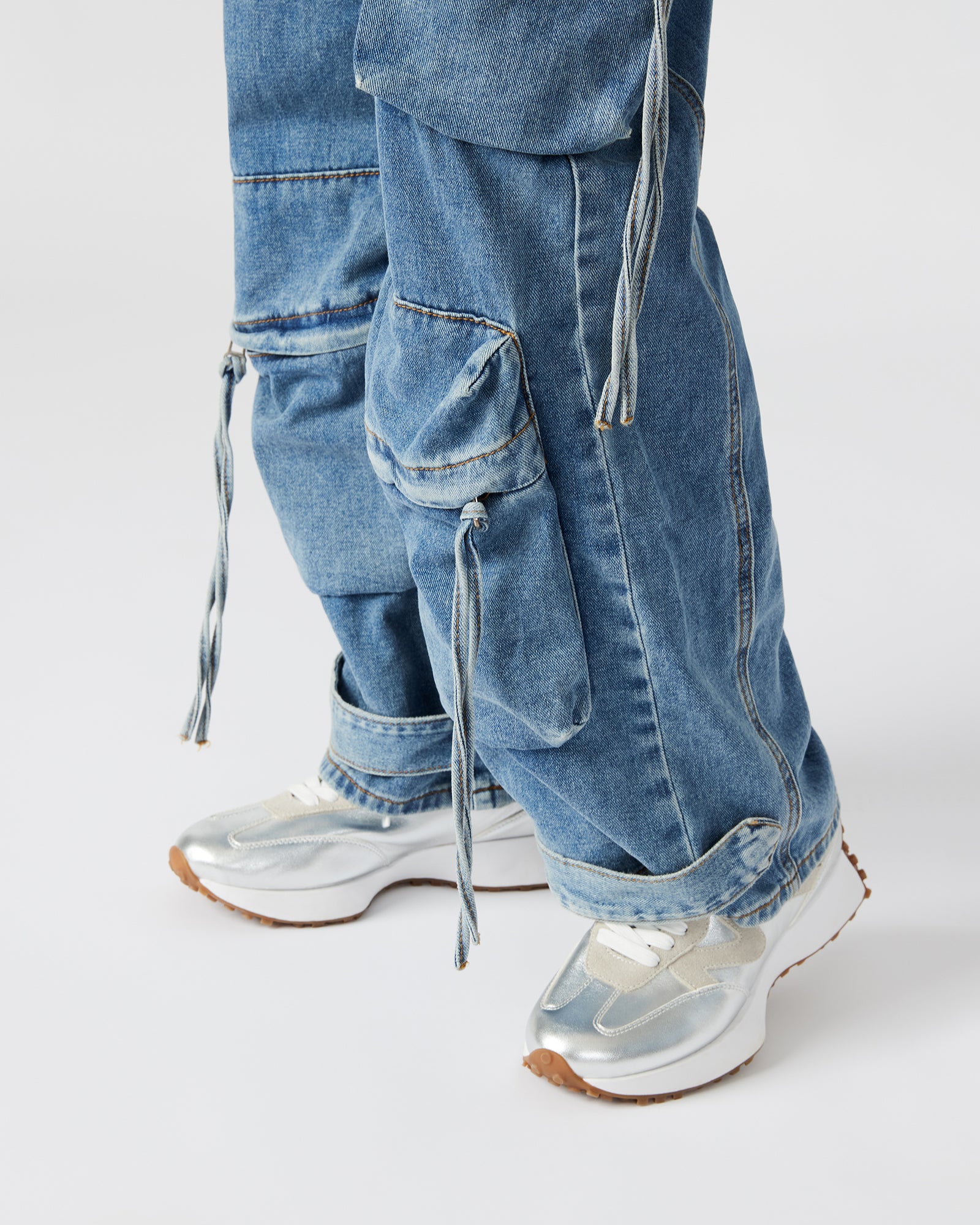 DUO DENIM JUMPSUIT-Cool A Warm