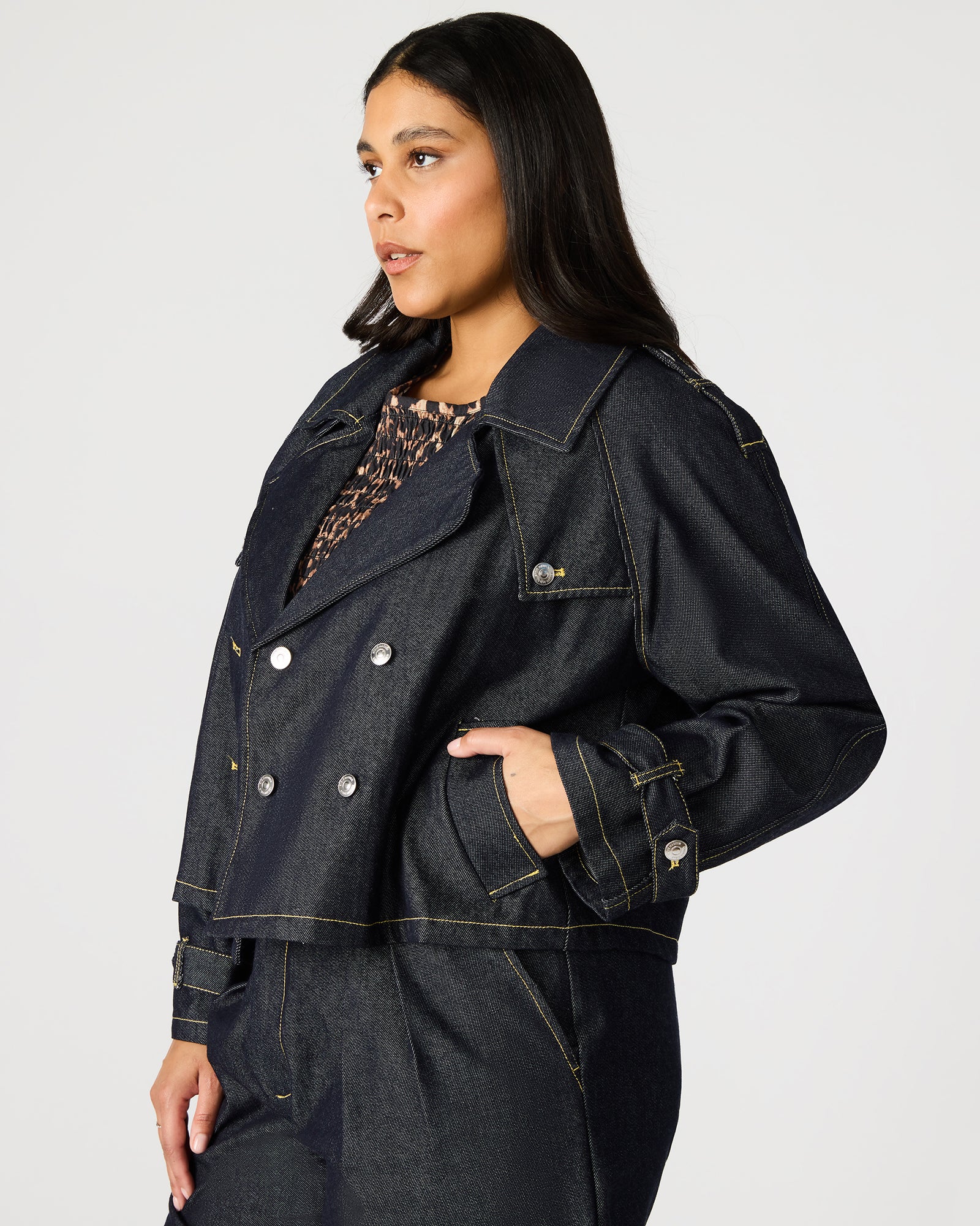 SIRUS DENIM JACKET INDIGO-Cool A Warm