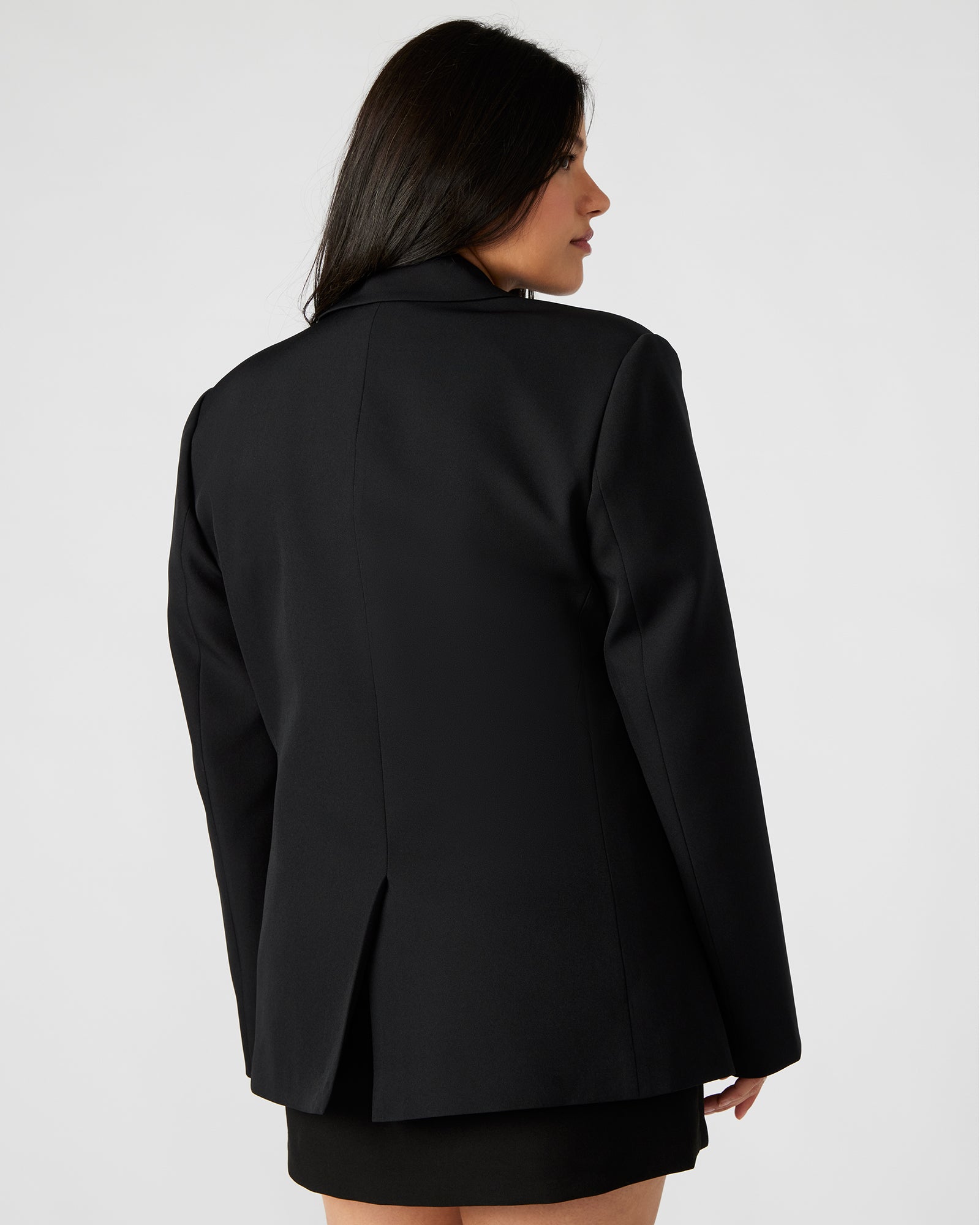 NELLIE BLAZER BLACK-Cool A Warm