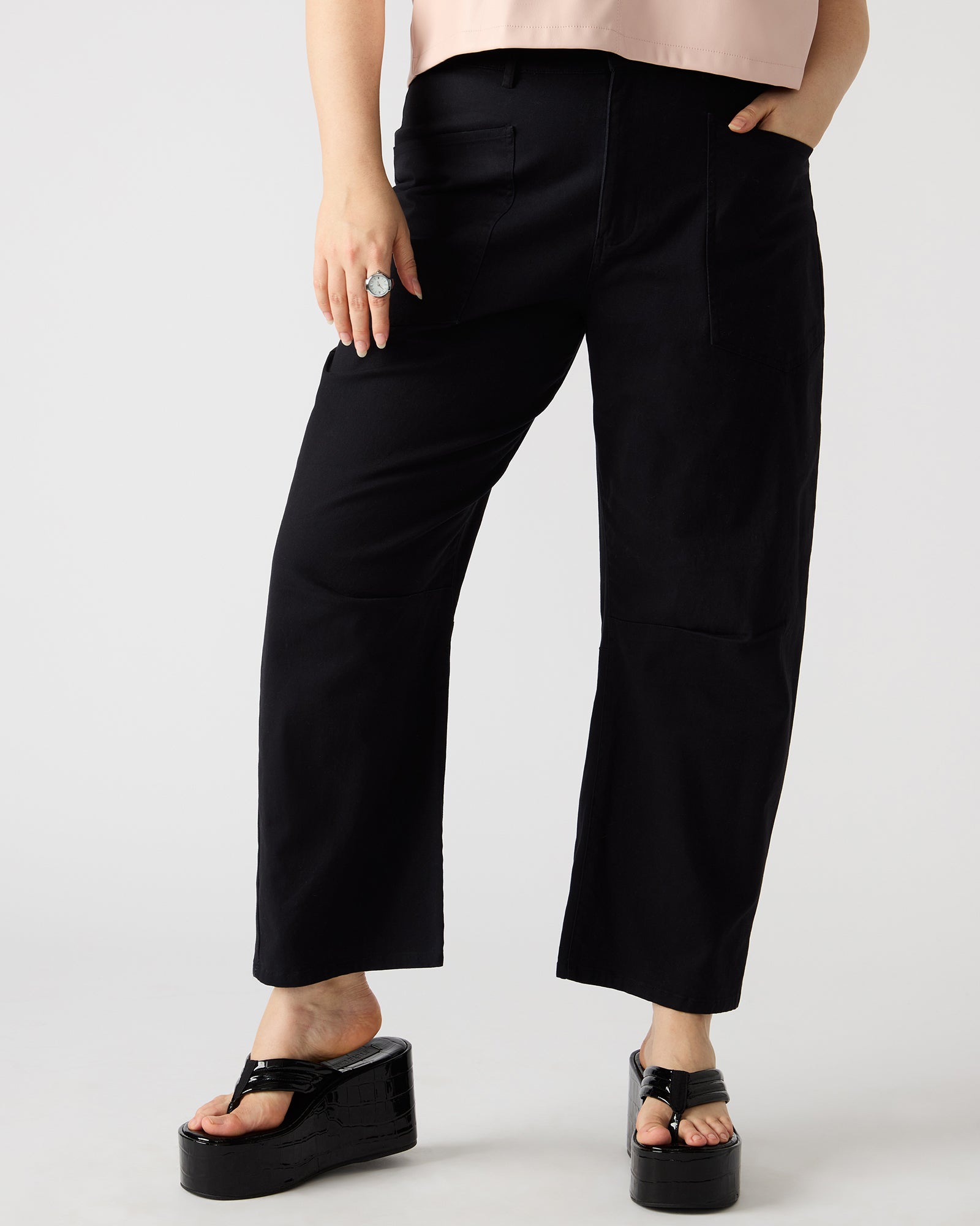 HANIEL PANT BLACK-Cool A Warm