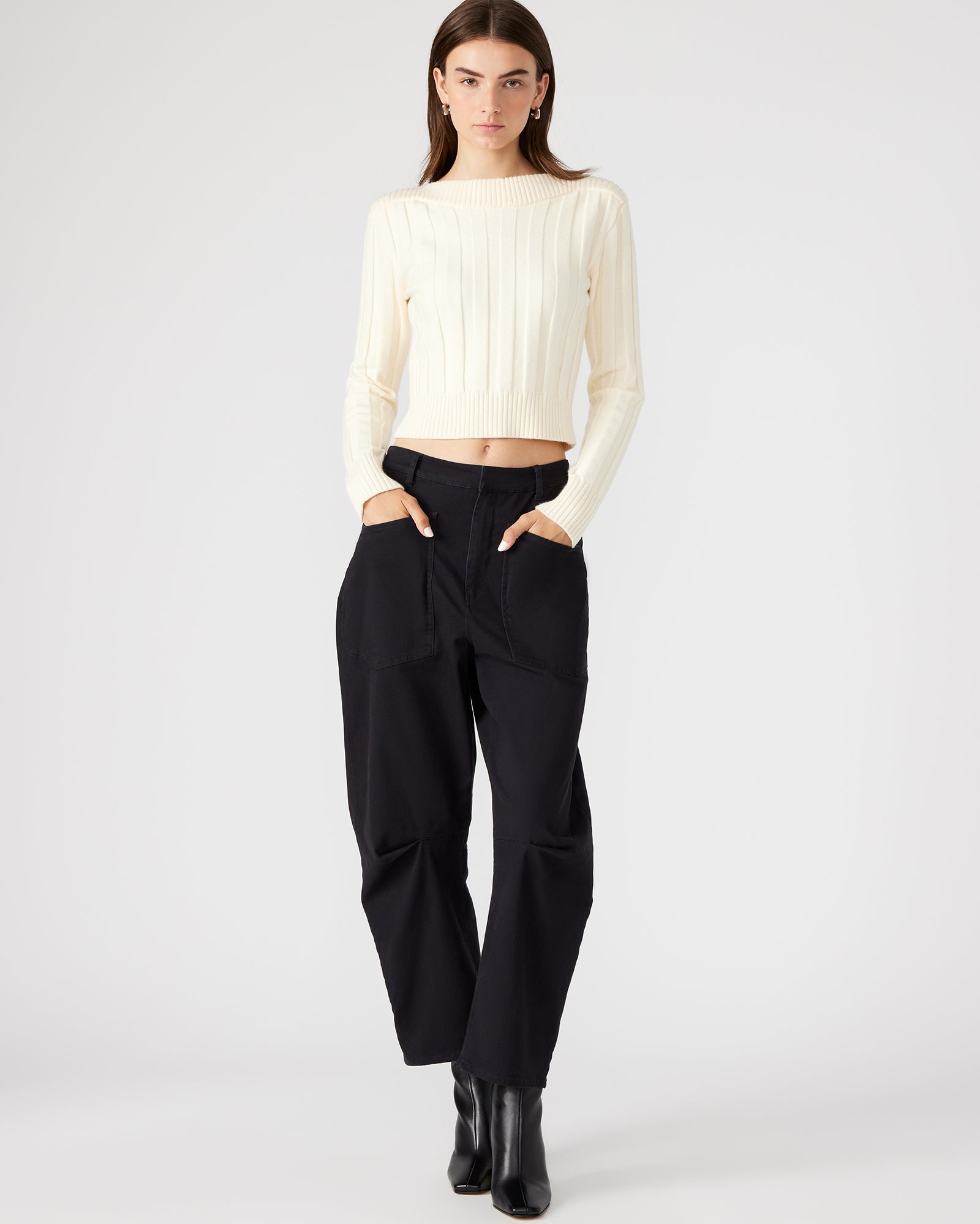 HANIEL PANT BLACK-Cool A Warm