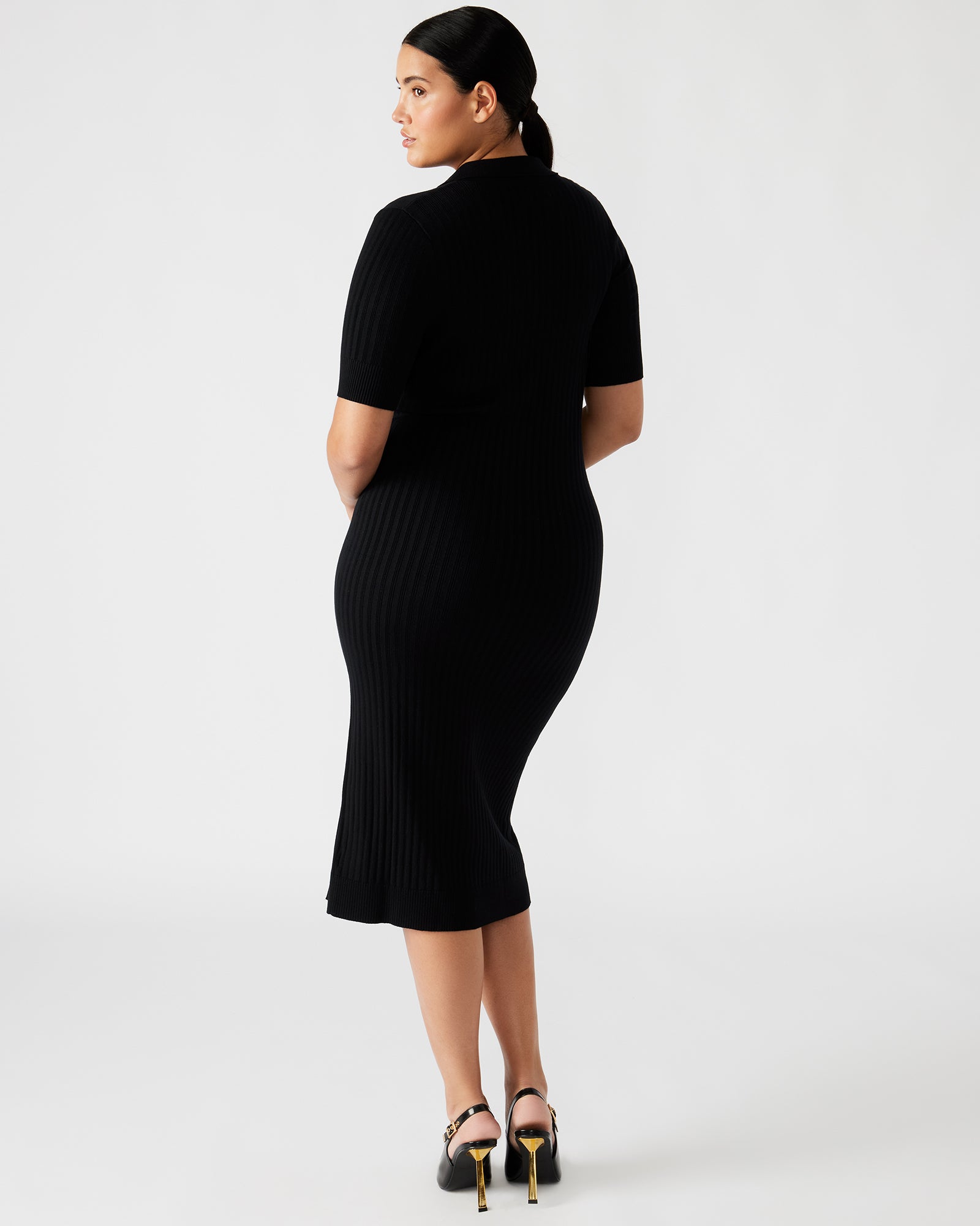 LINDY DRESS BLACK-Cool A Warm