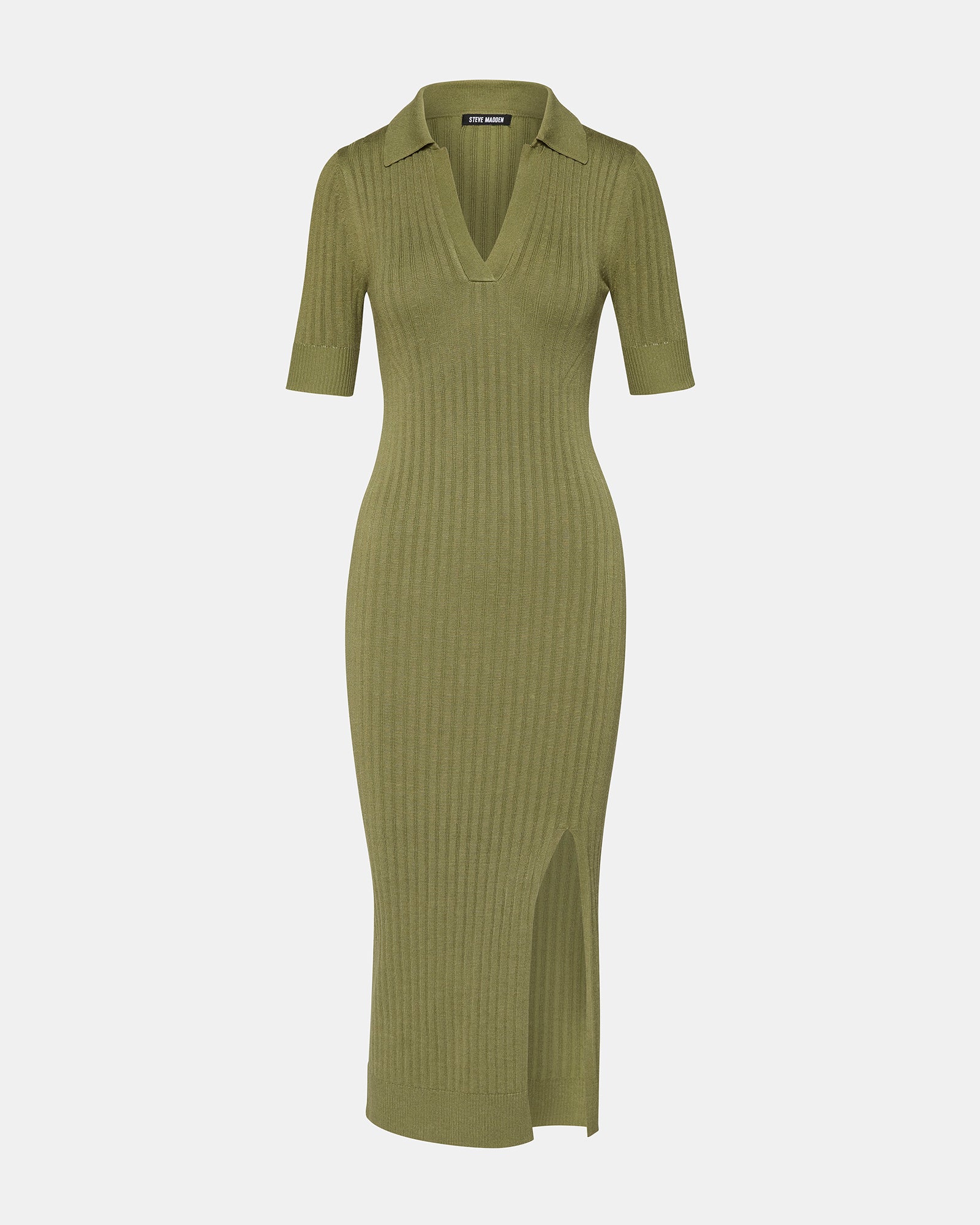 LINDY DRESS OLIVE-Cool A Warm