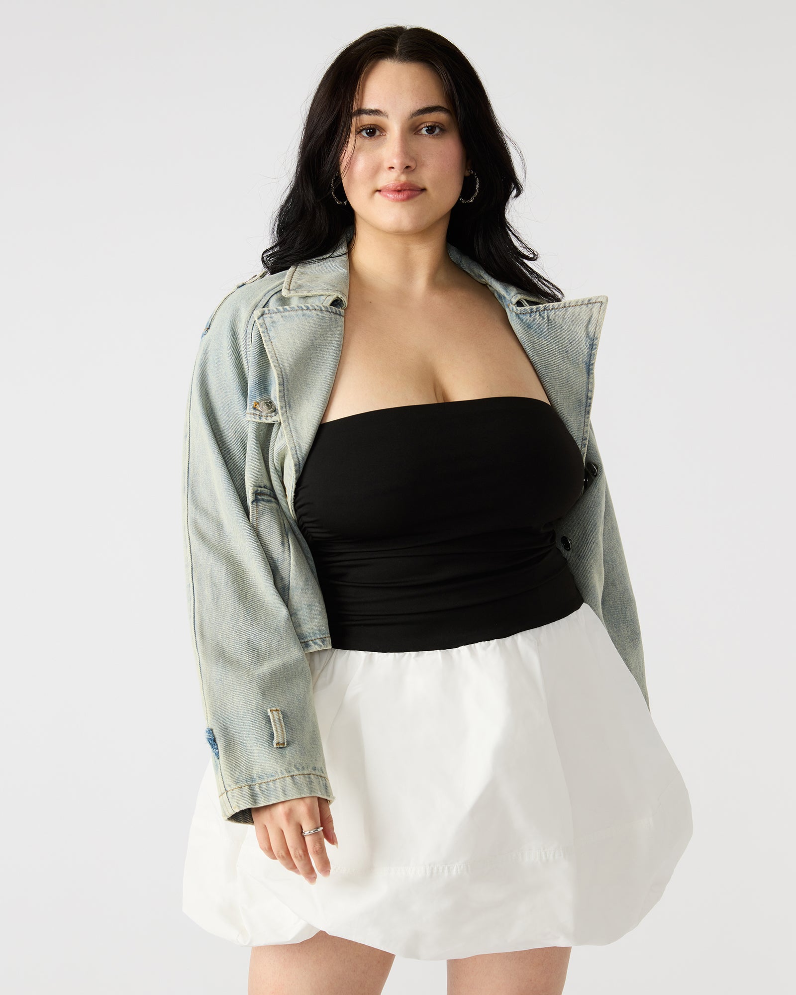 AMARI DRESS BLACK/WHITE-Cool A Warm