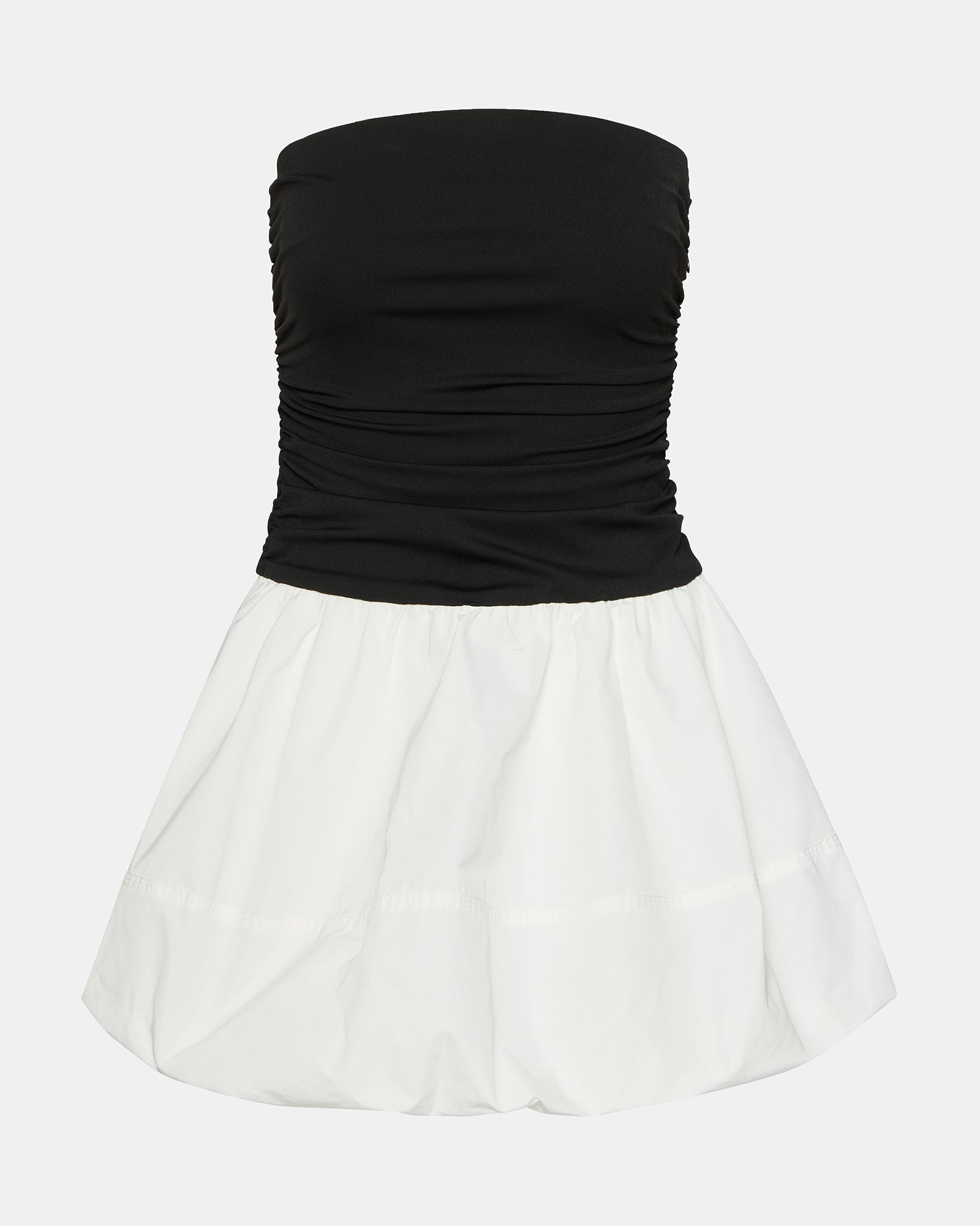AMARI DRESS BLACK/WHITE-Cool A Warm