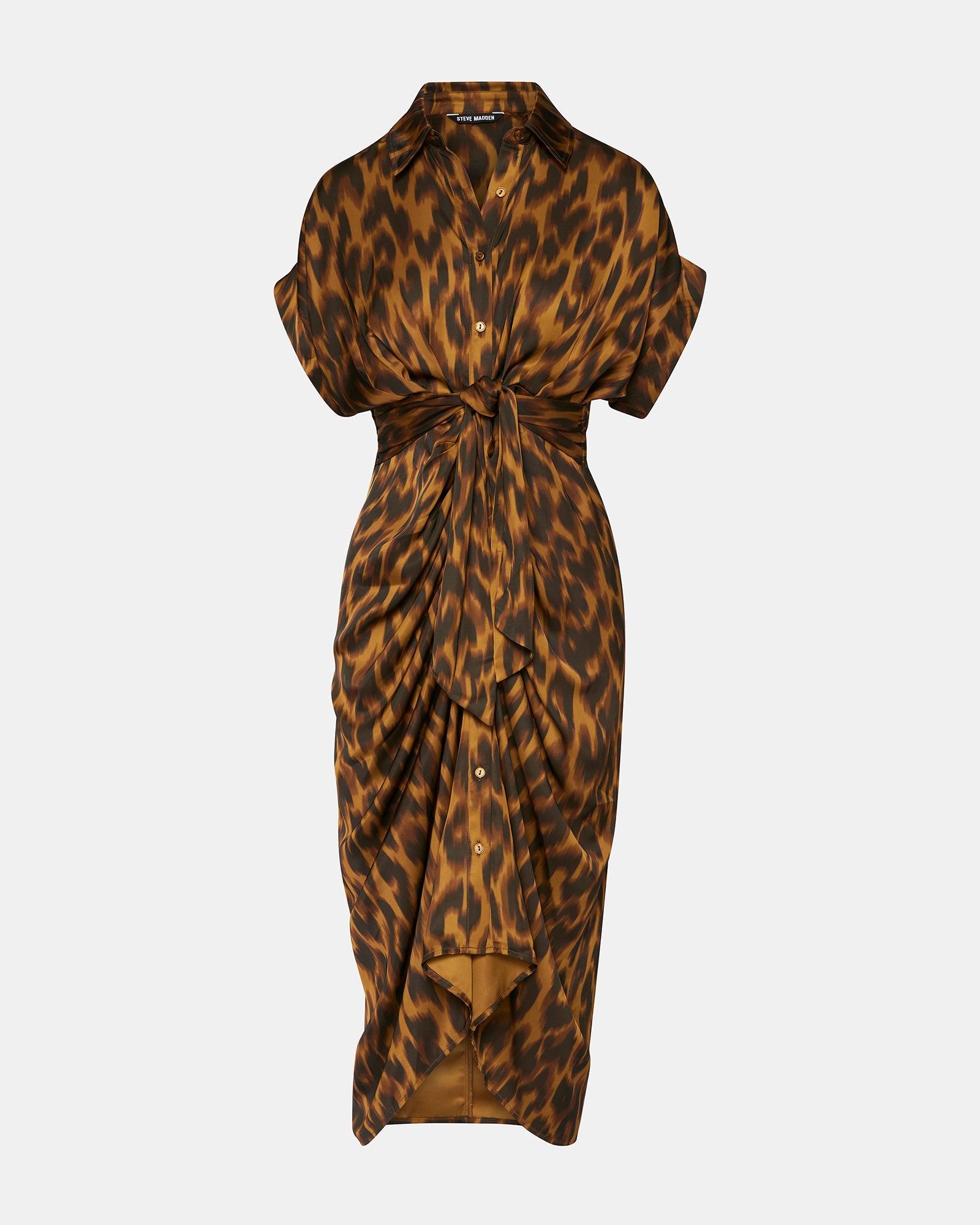 TORI DRESS LEOPARD-Cool A Warm