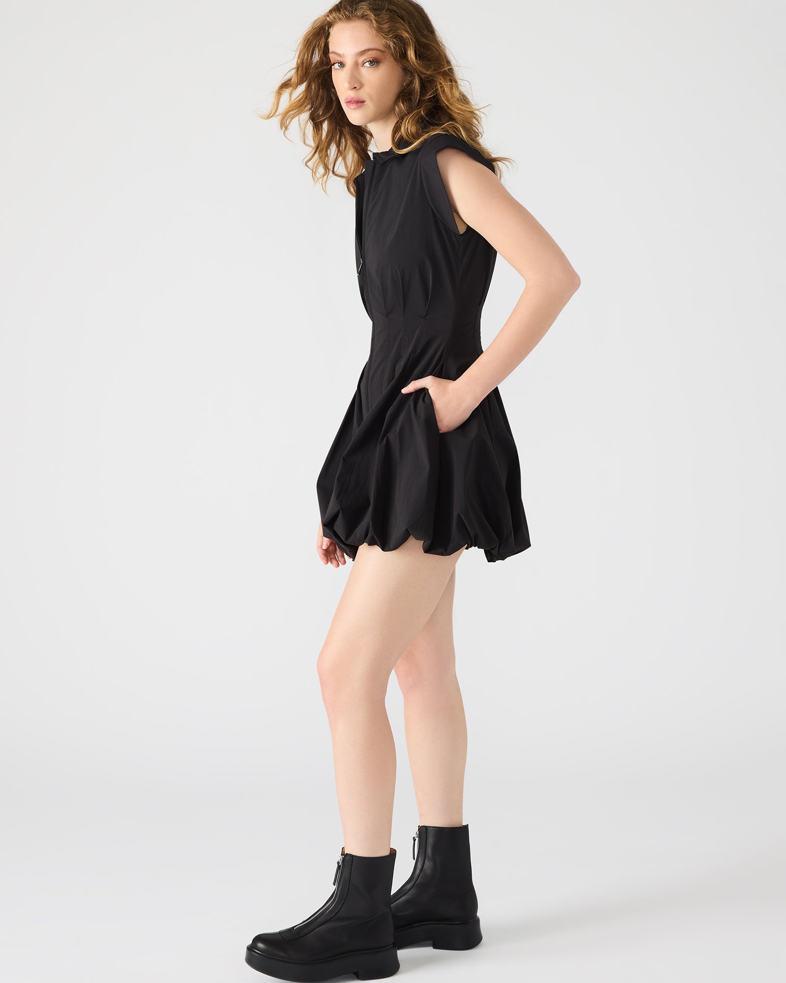 DYANNE DRESS BLACK-Cool A Warm