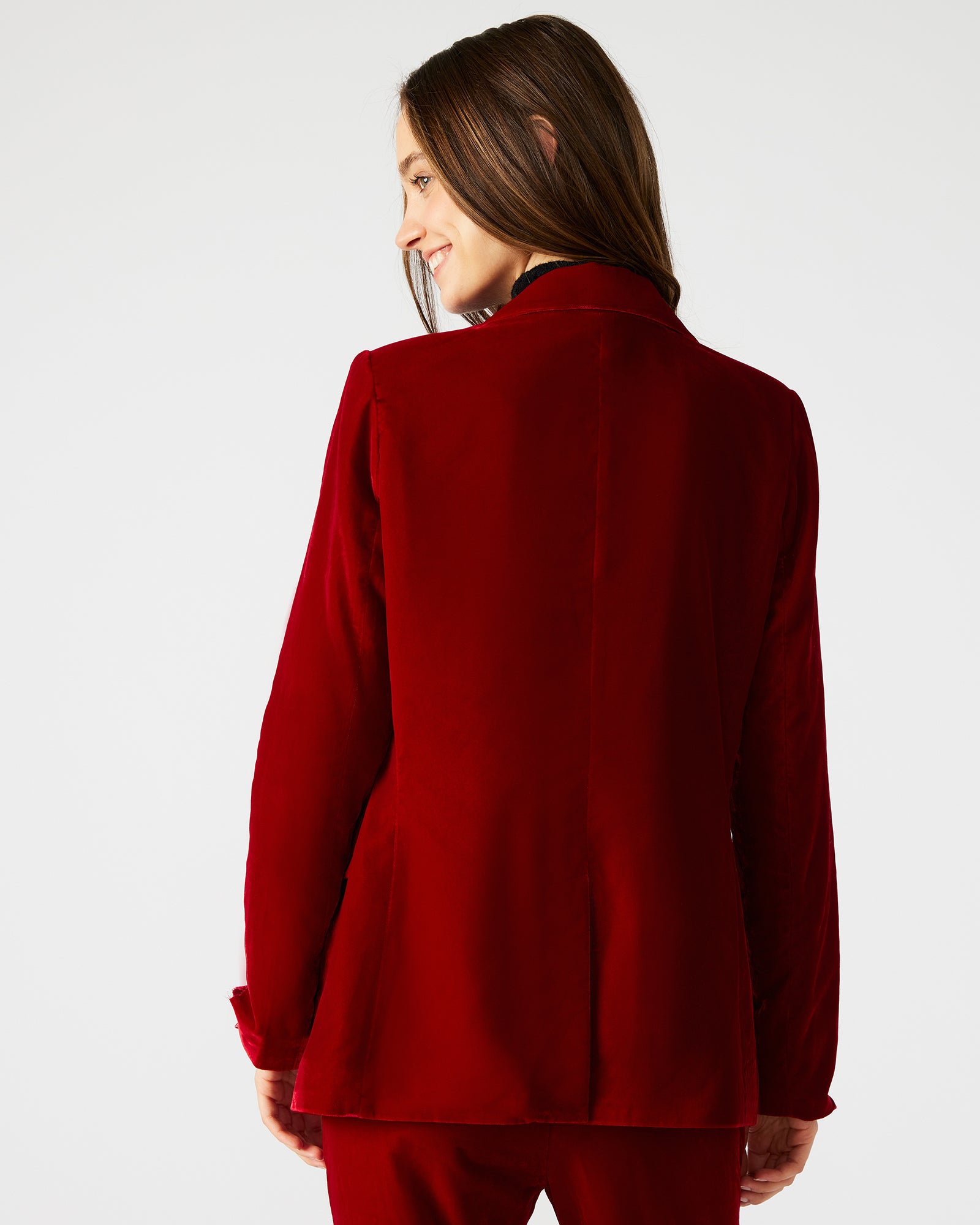 MERENE BLAZER RED-Cool A Warm