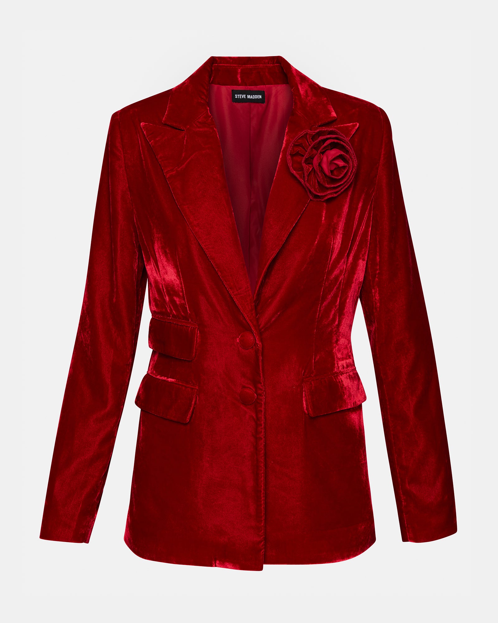 MERENE BLAZER RED-Cool A Warm