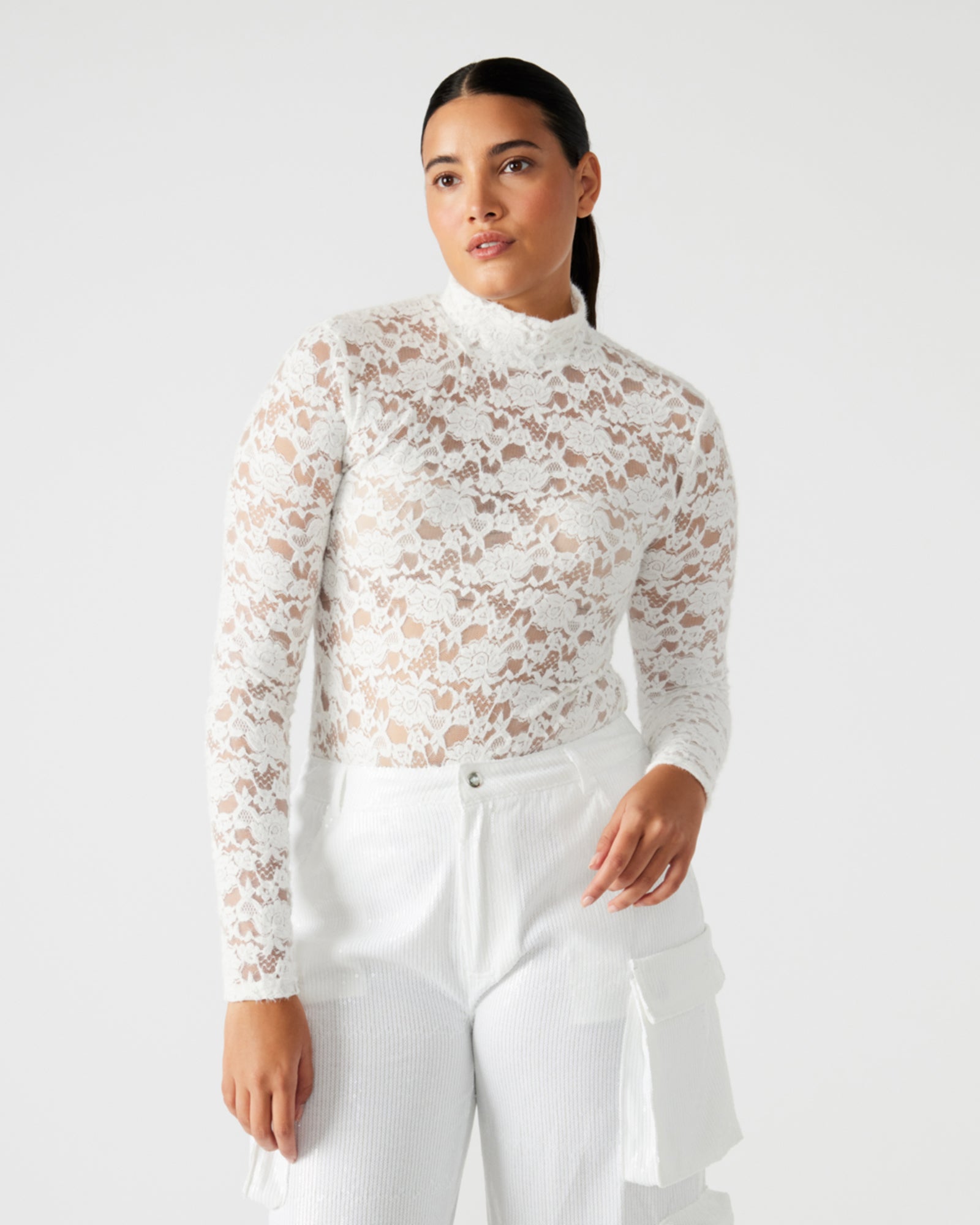 CASSIE BODYSUIT IVORY-Cool A Warm