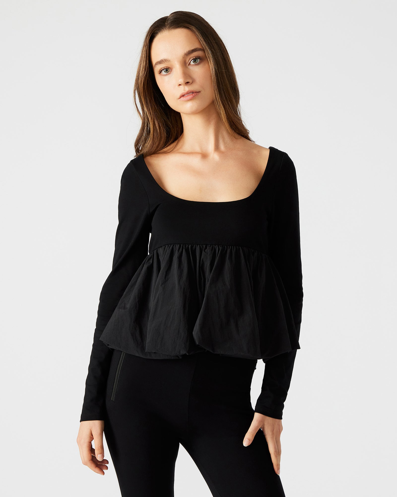 AVIELLE TOP BLACK-Cool A Warm