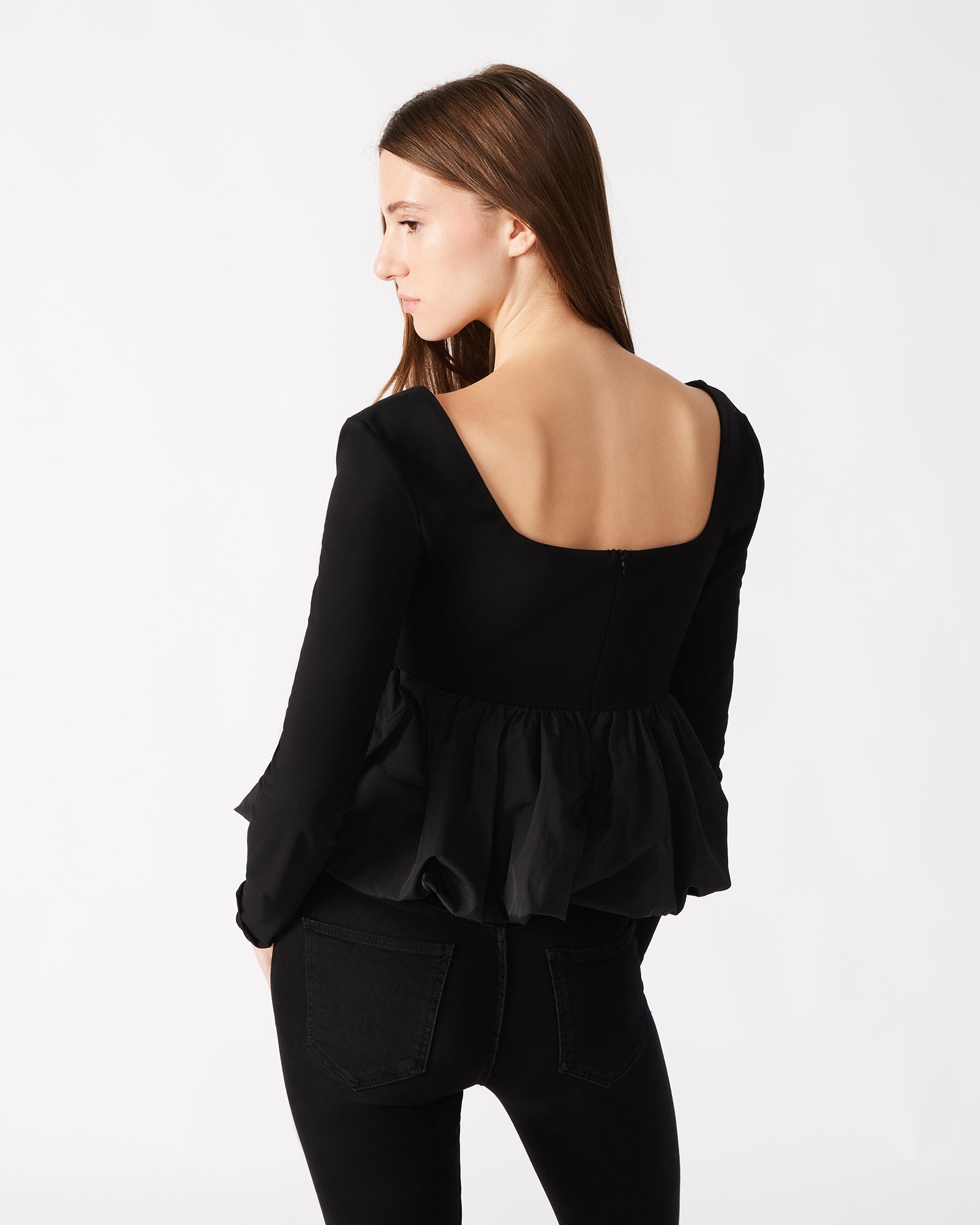 AVIELLE TOP BLACK-Cool A Warm