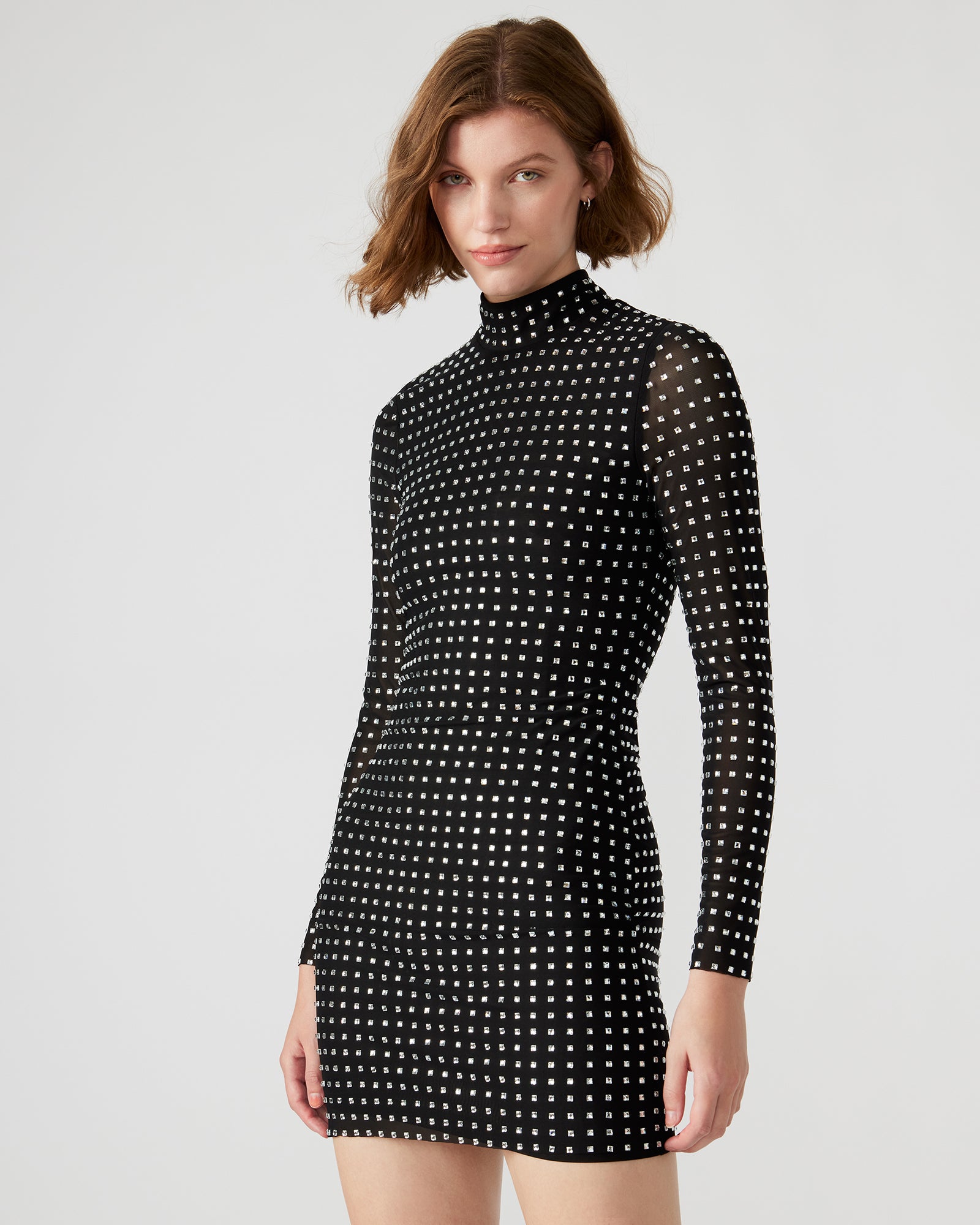 KRISTA DRESS BLACK-Cool A Warm