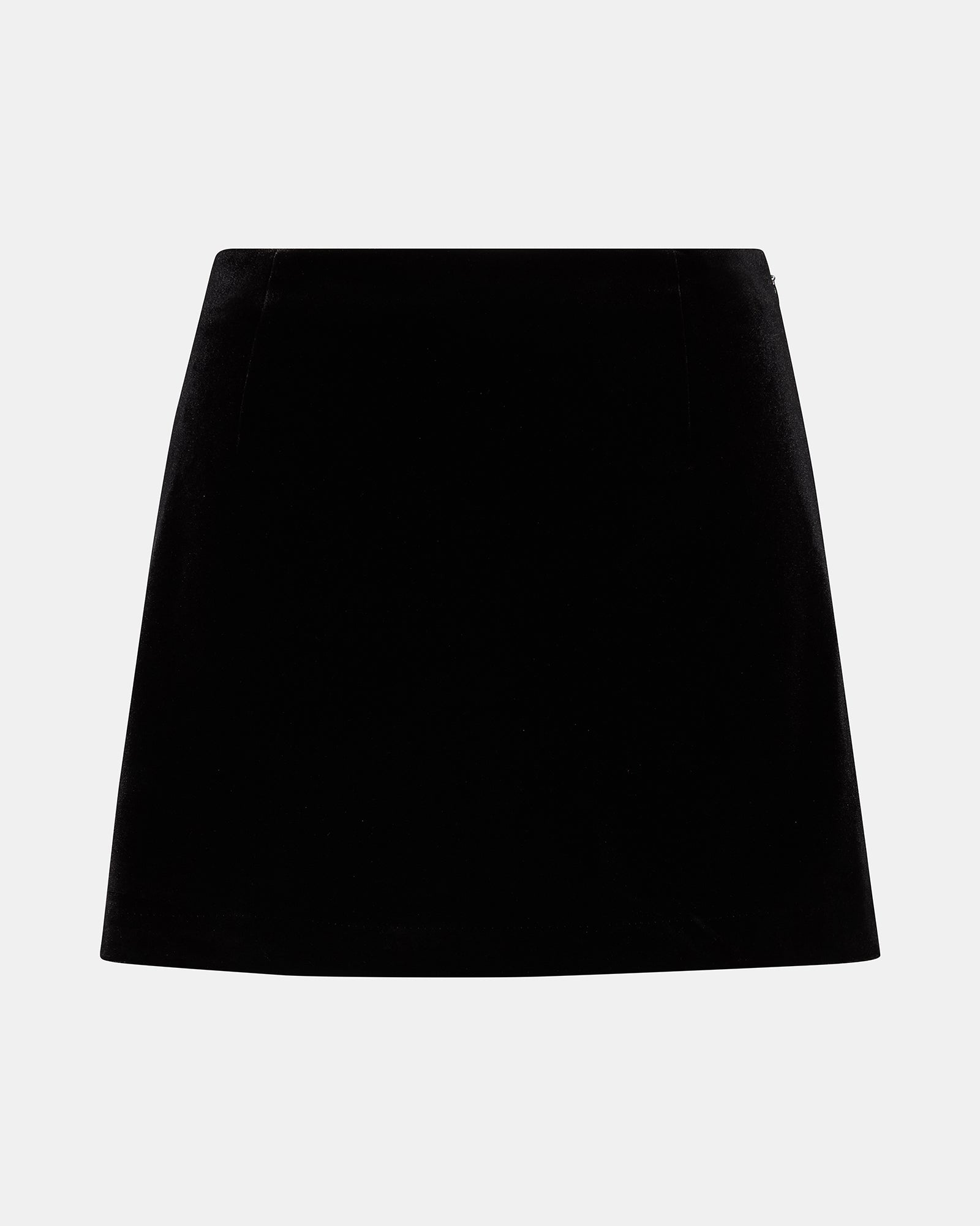CINDI VELVET SKORT BLACK-Cool A Warm