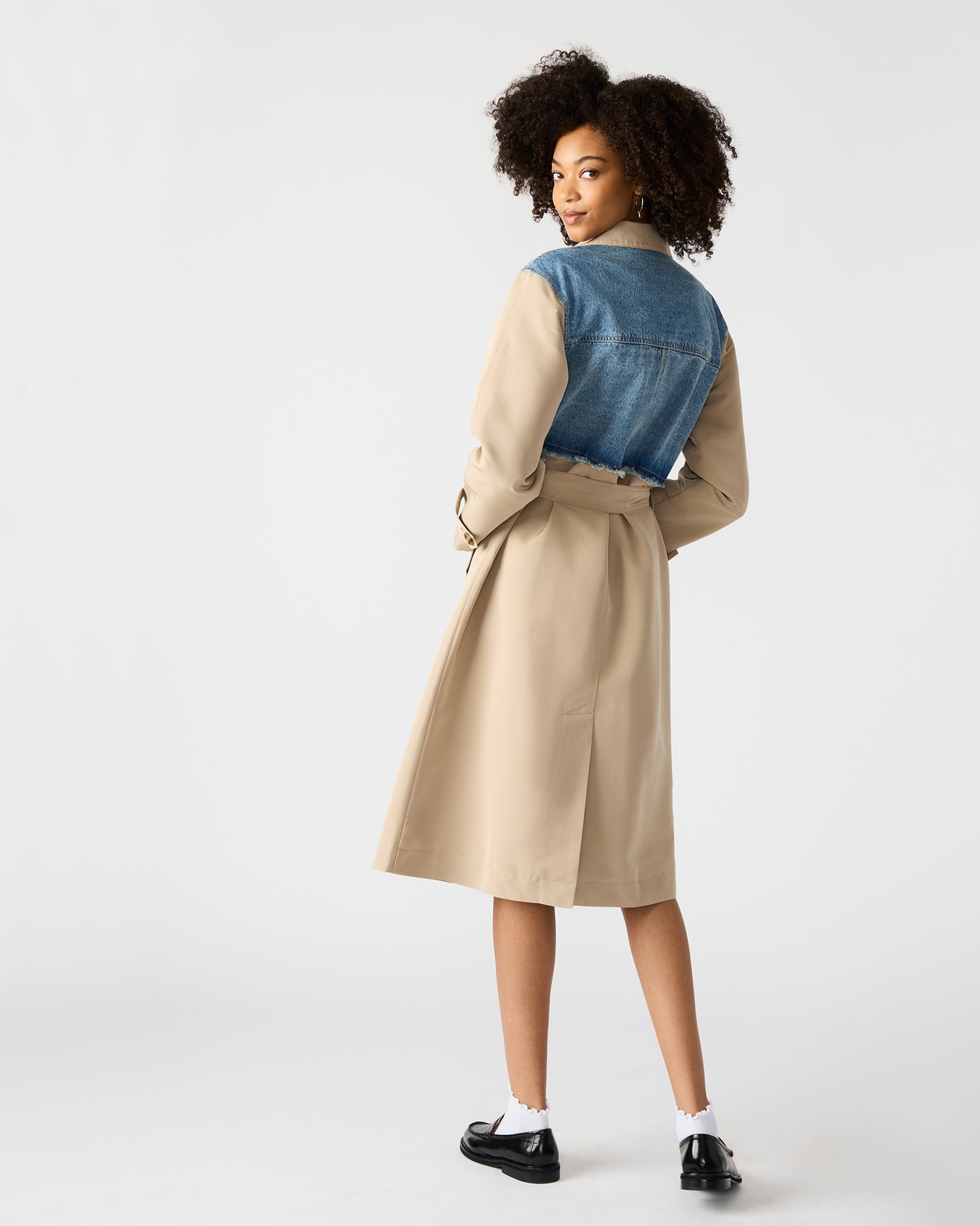 SORAYA COAT DENIM MULTI-Cool A Warm