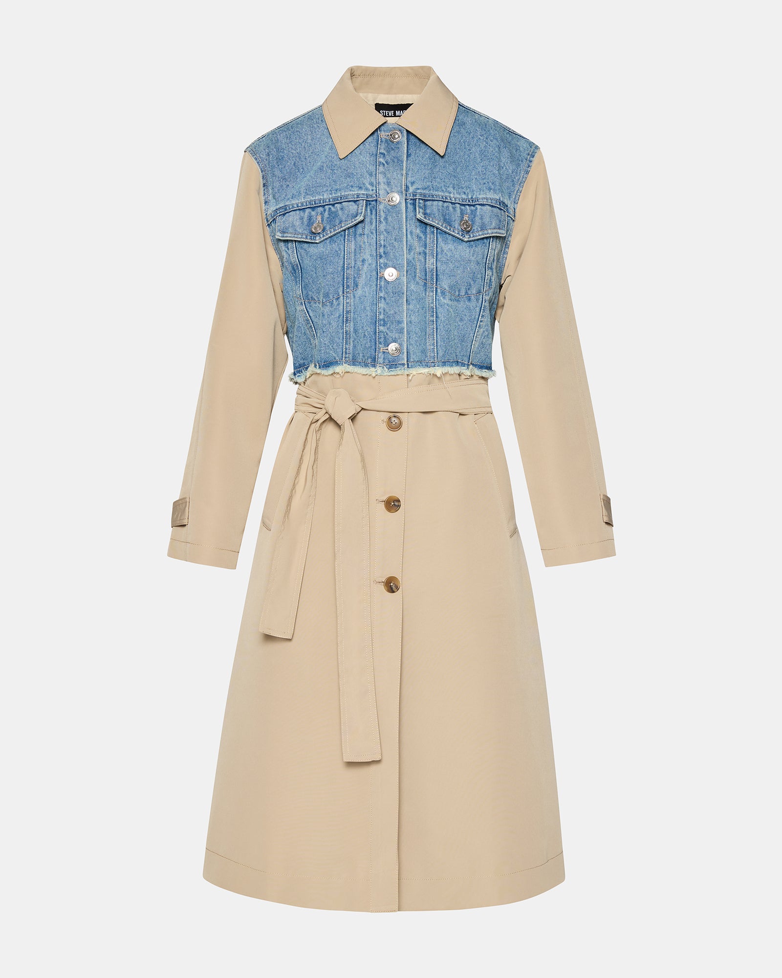 SORAYA COAT DENIM MULTI-Cool A Warm