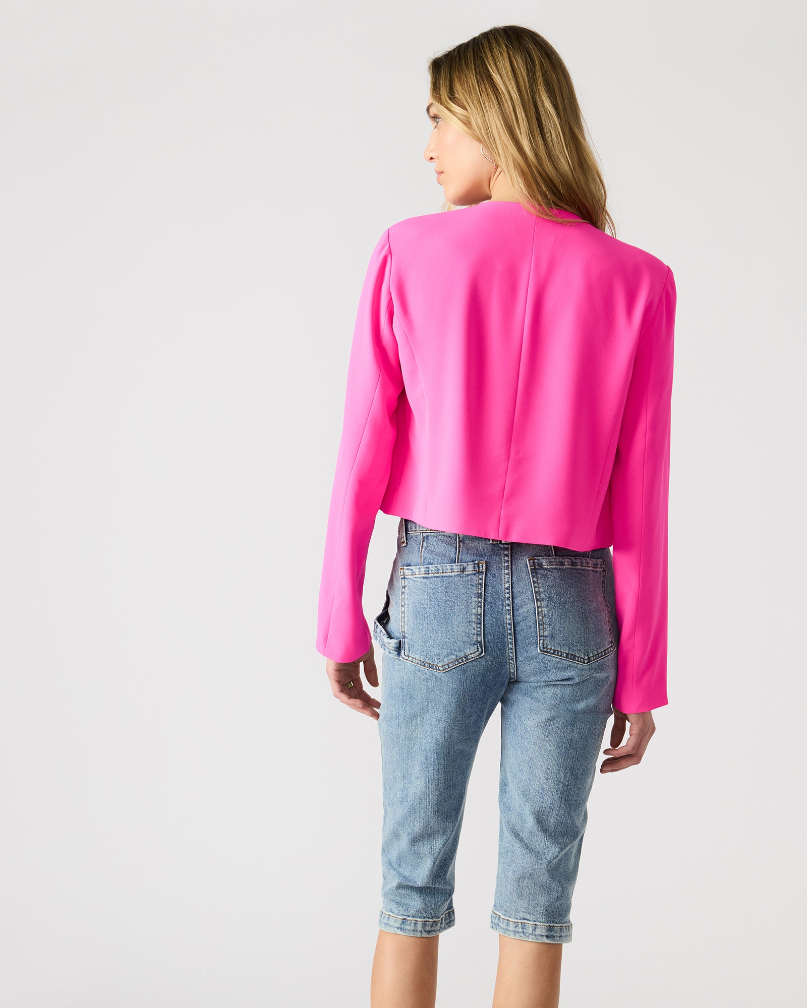 SERENEA BLAZER HOT PINK-Cool A Warm