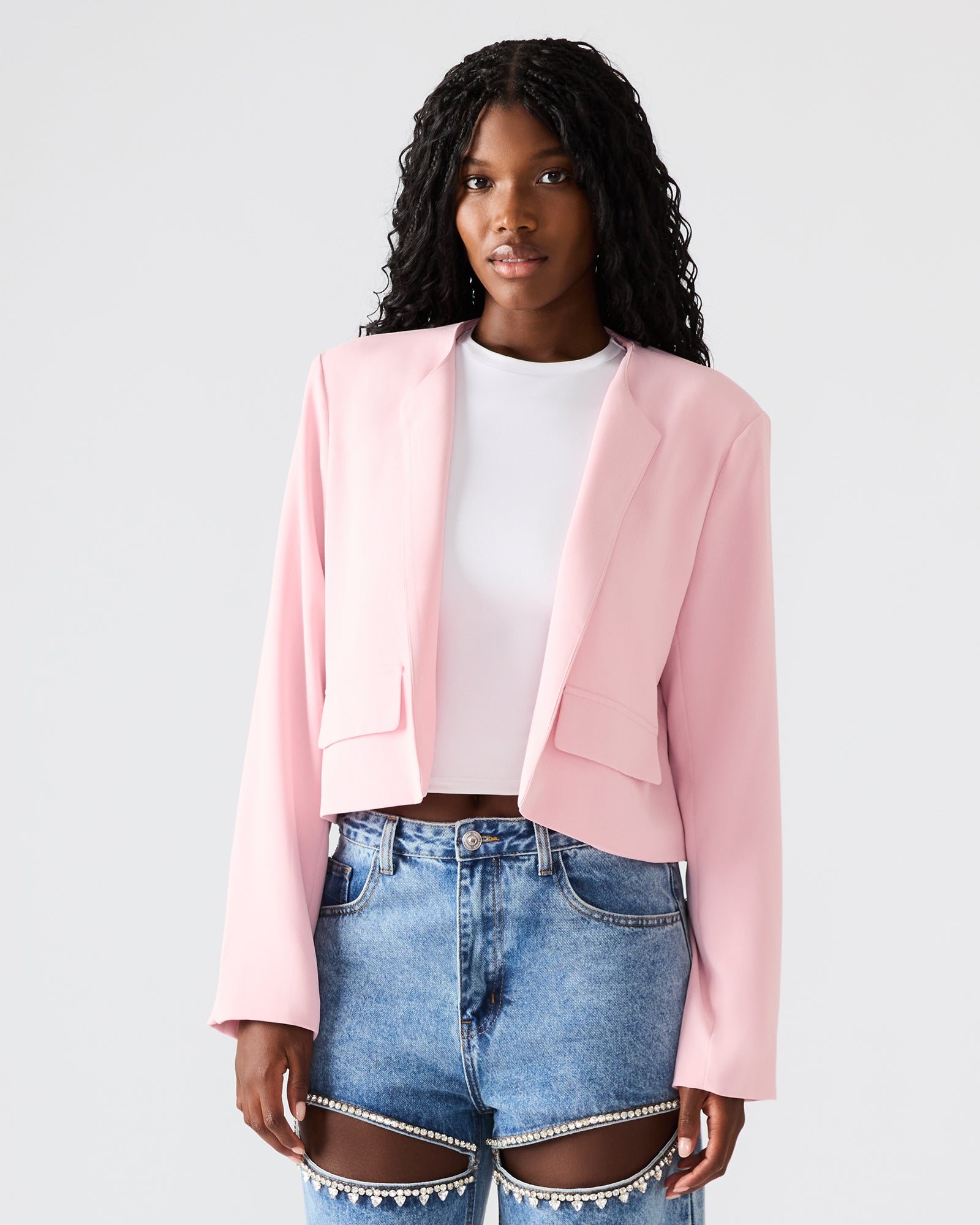 SERENEA BLAZER POWDER PUFF-Cool A Warm
