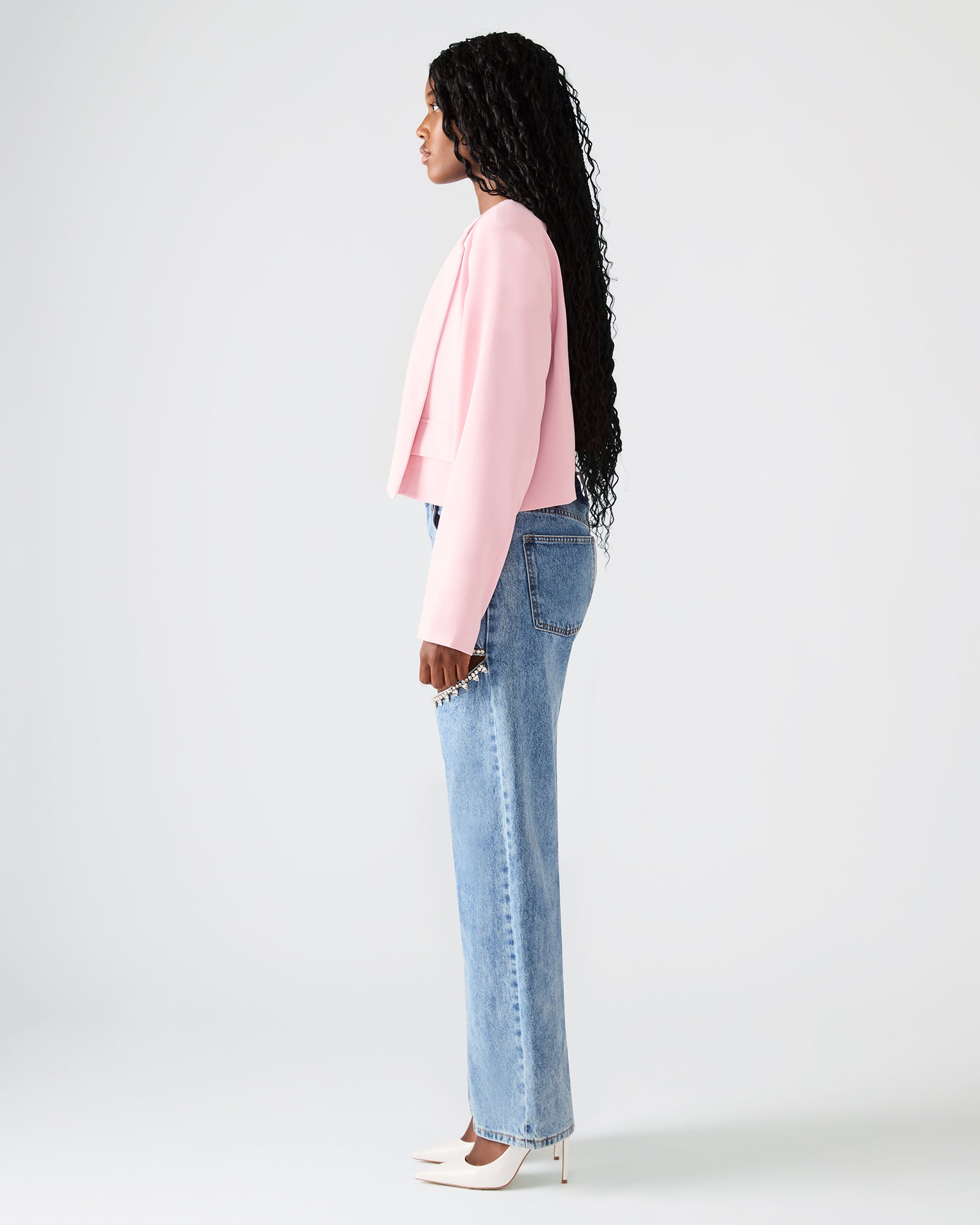 SERENEA BLAZER POWDER PUFF-Cool A Warm